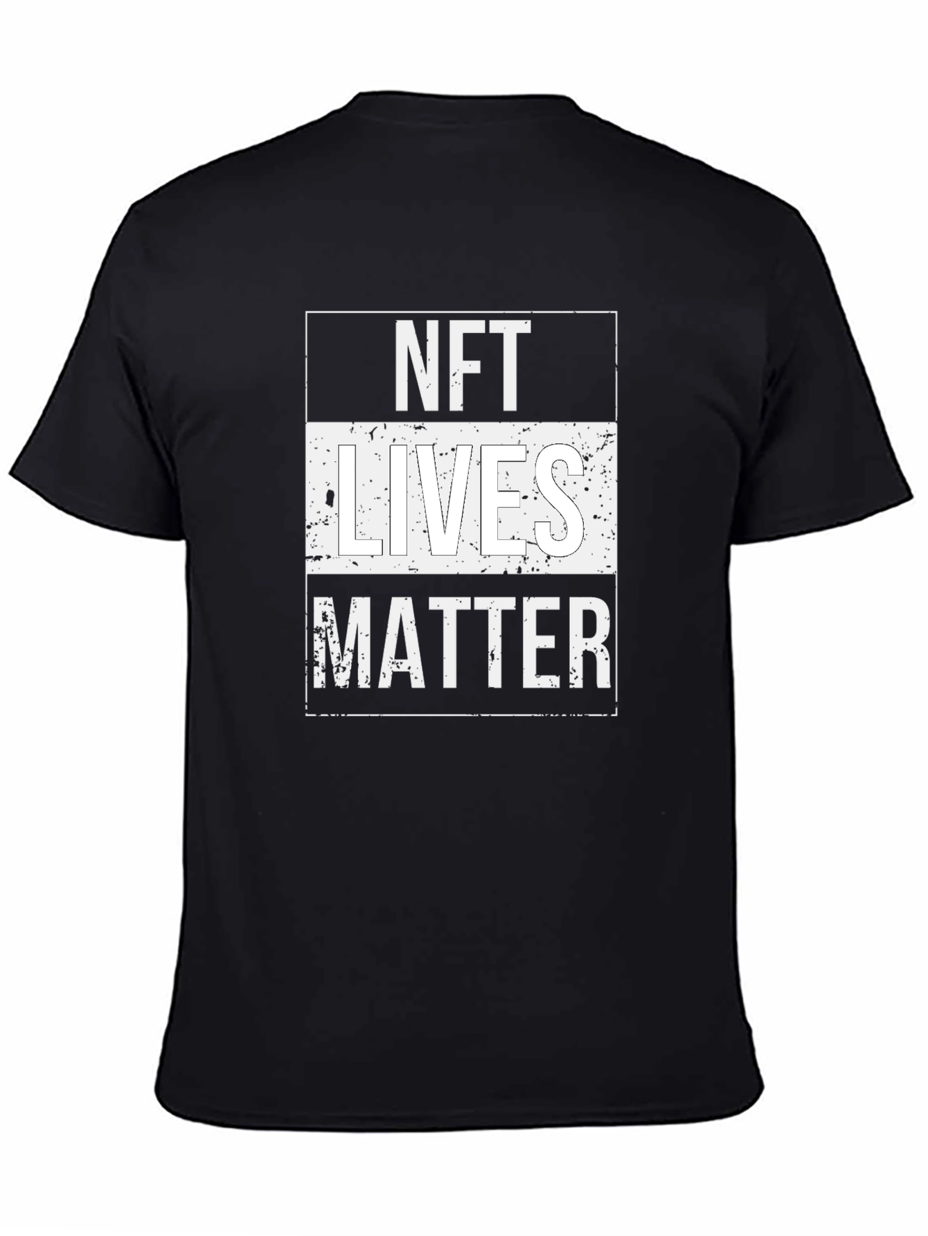 NFT Lives Matter Graphic Tee - Black