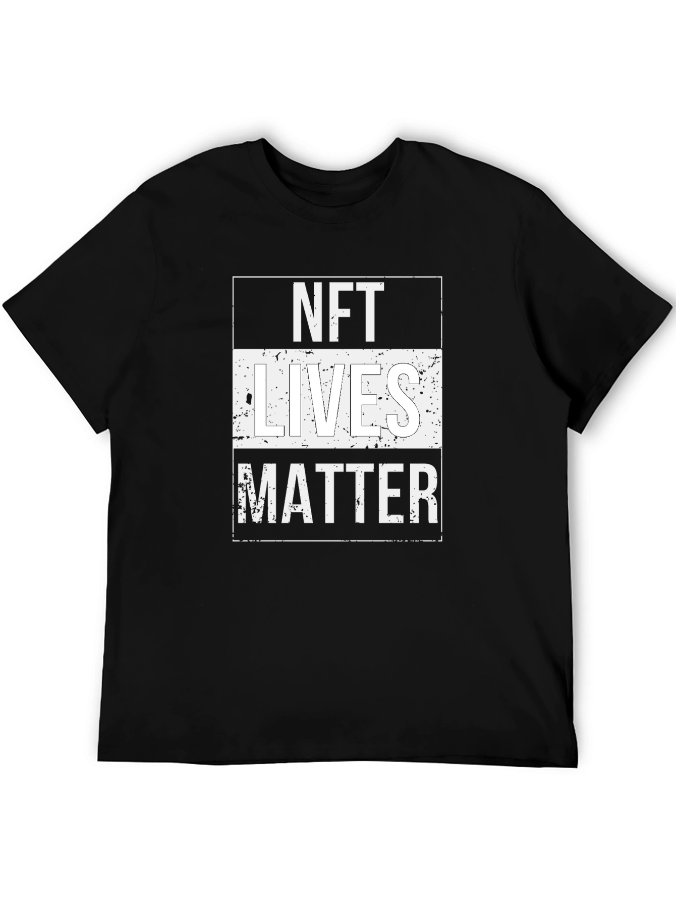 NFT Lives Matter Graphic Tee - Black