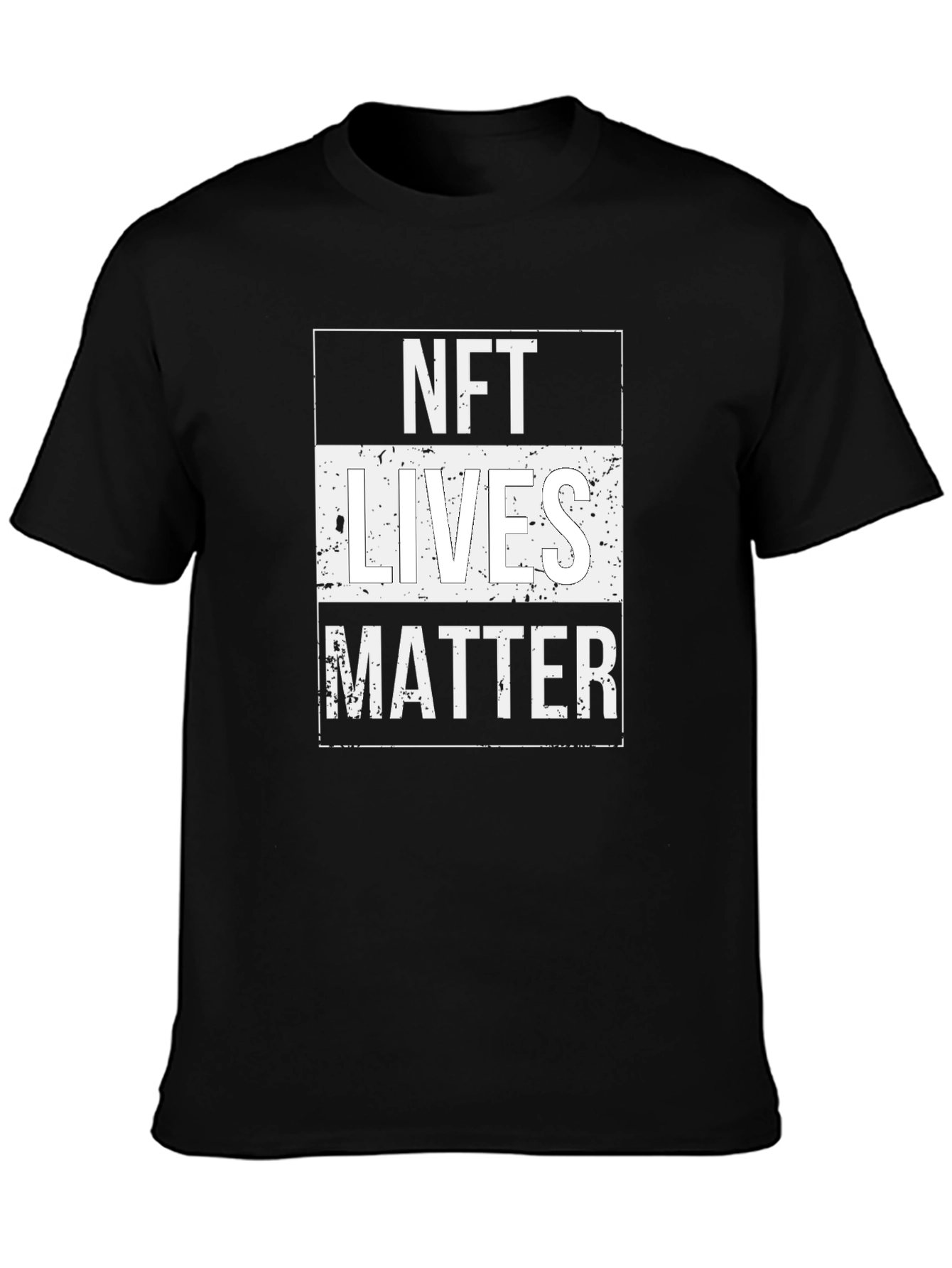NFT Lives Matter Graphic Tee - Black