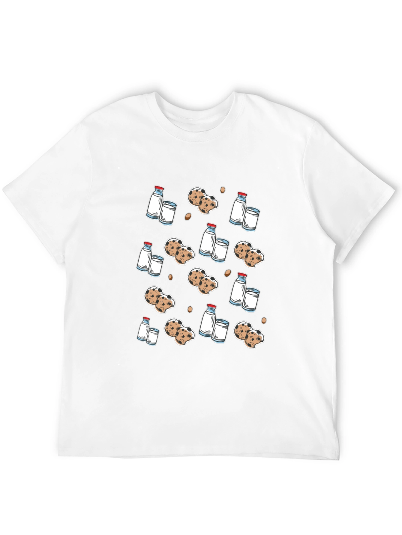 Milk & Cookies Graphic Tee - Black T-Shirt