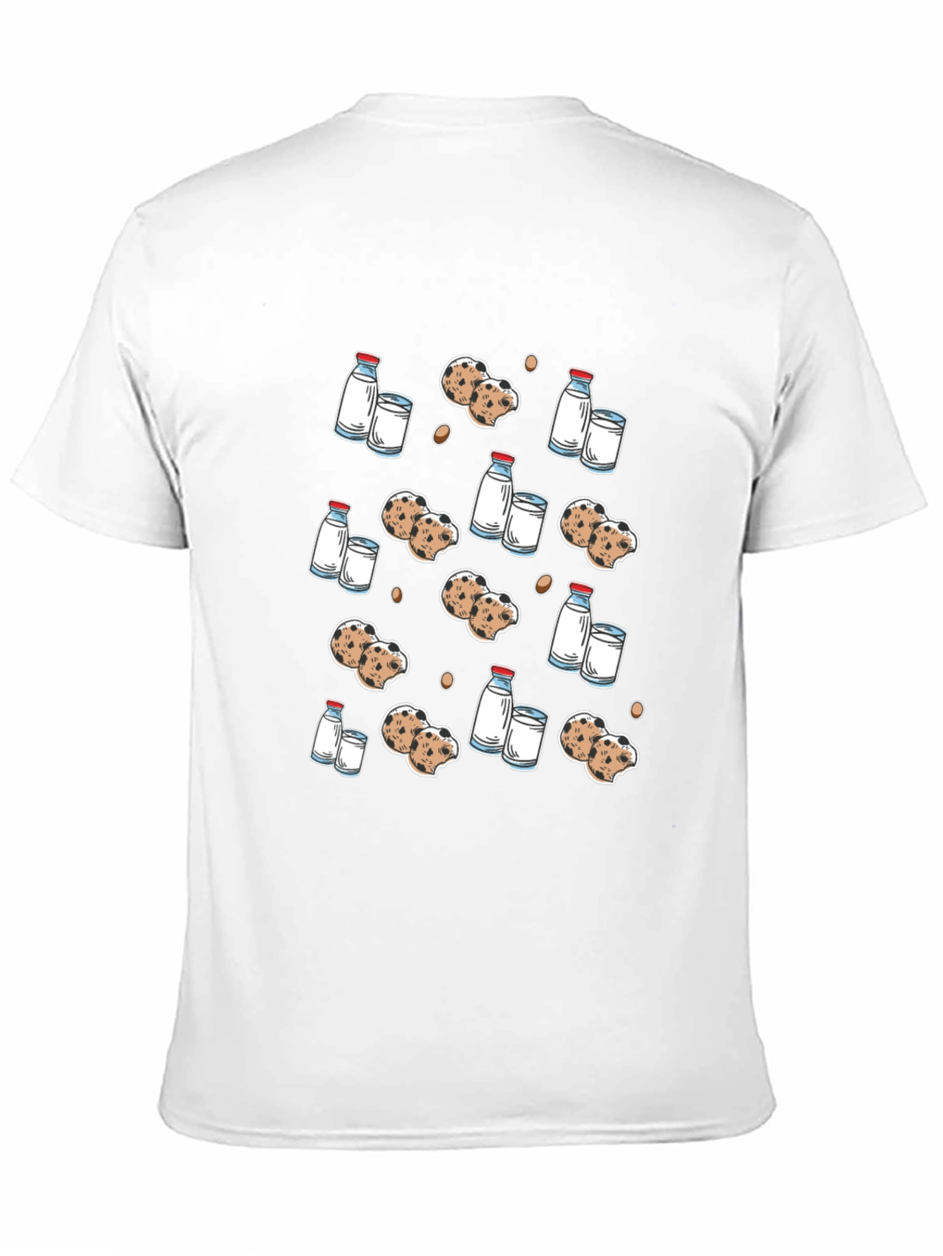 Milk & Cookies Graphic Tee - Black T-Shirt