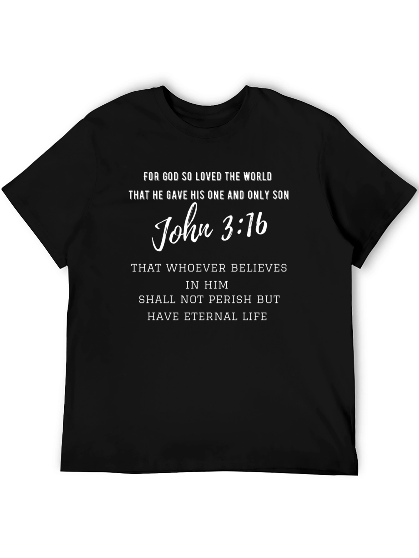 John 3:16 Graphic T-Shirt