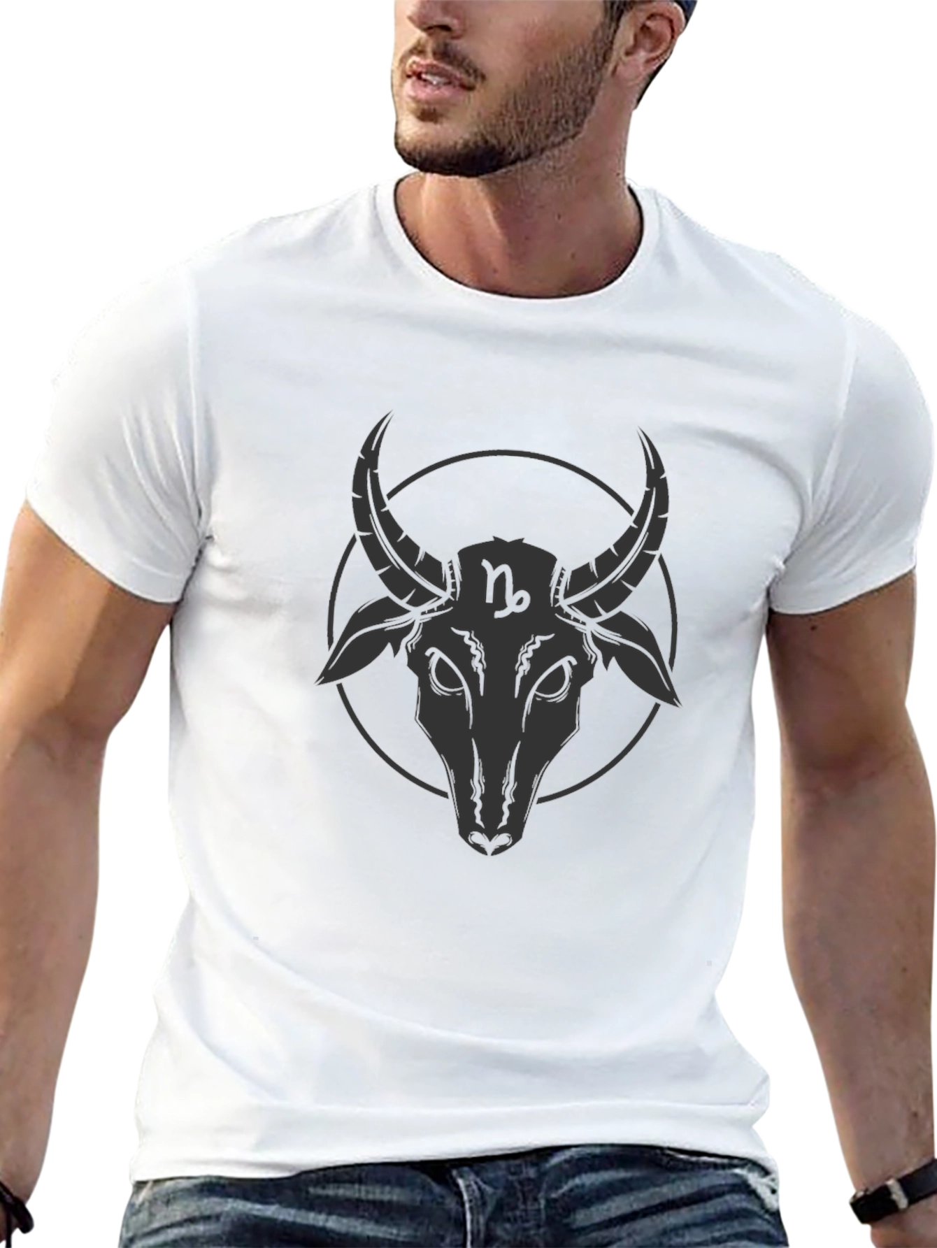 Capricorn Zodiac Graphic T-Shirt