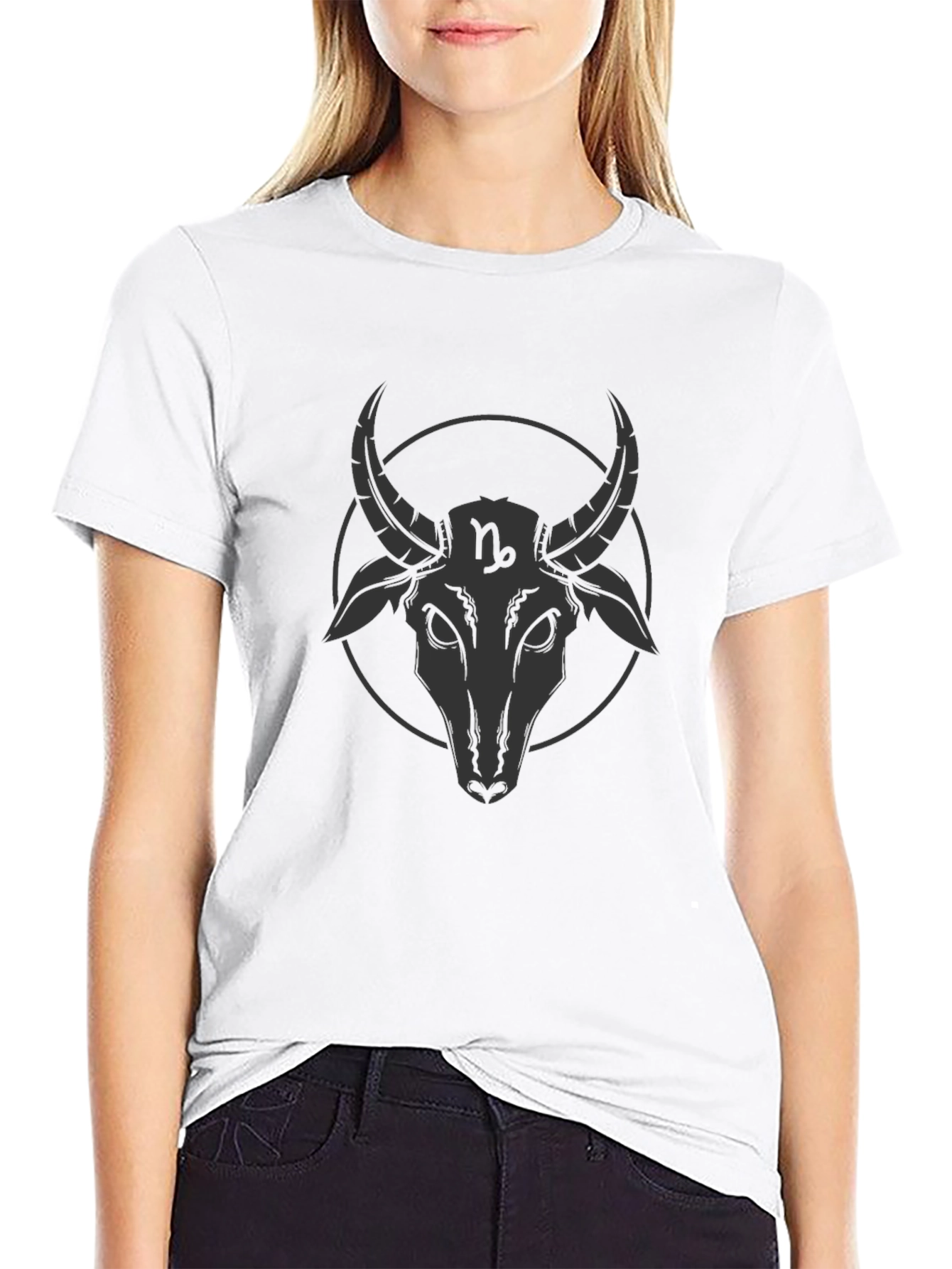 Capricorn Zodiac Graphic T-Shirt