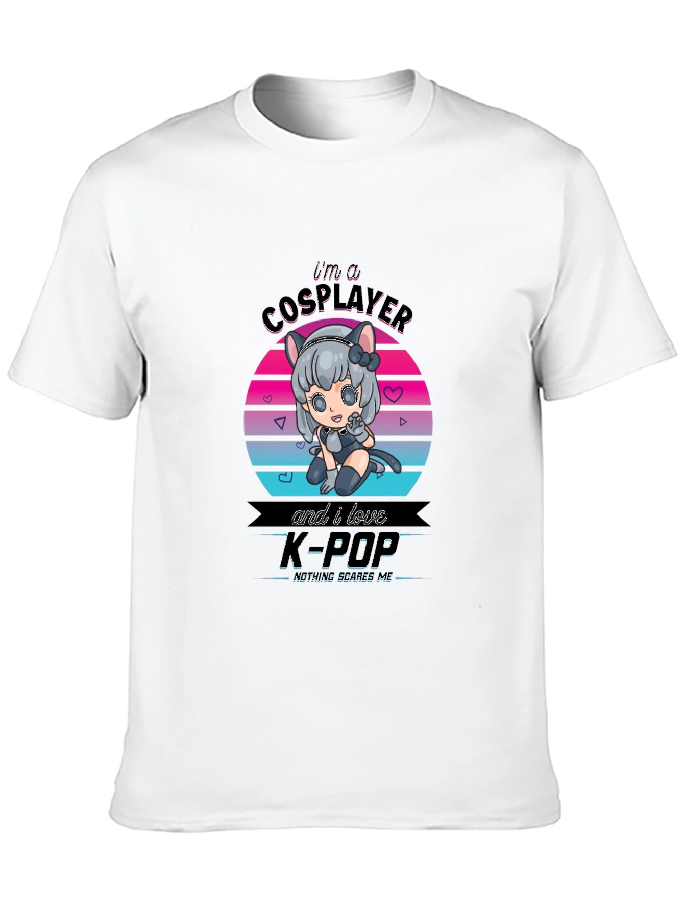 Cosplayer K-Pop T-Shirt Anime Graphic Tee
