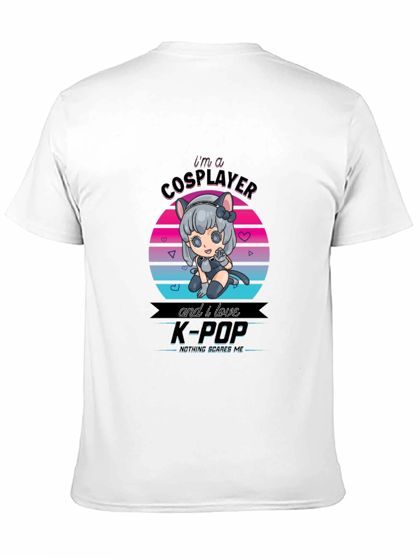 Cosplayer K-Pop T-Shirt Anime Graphic Tee