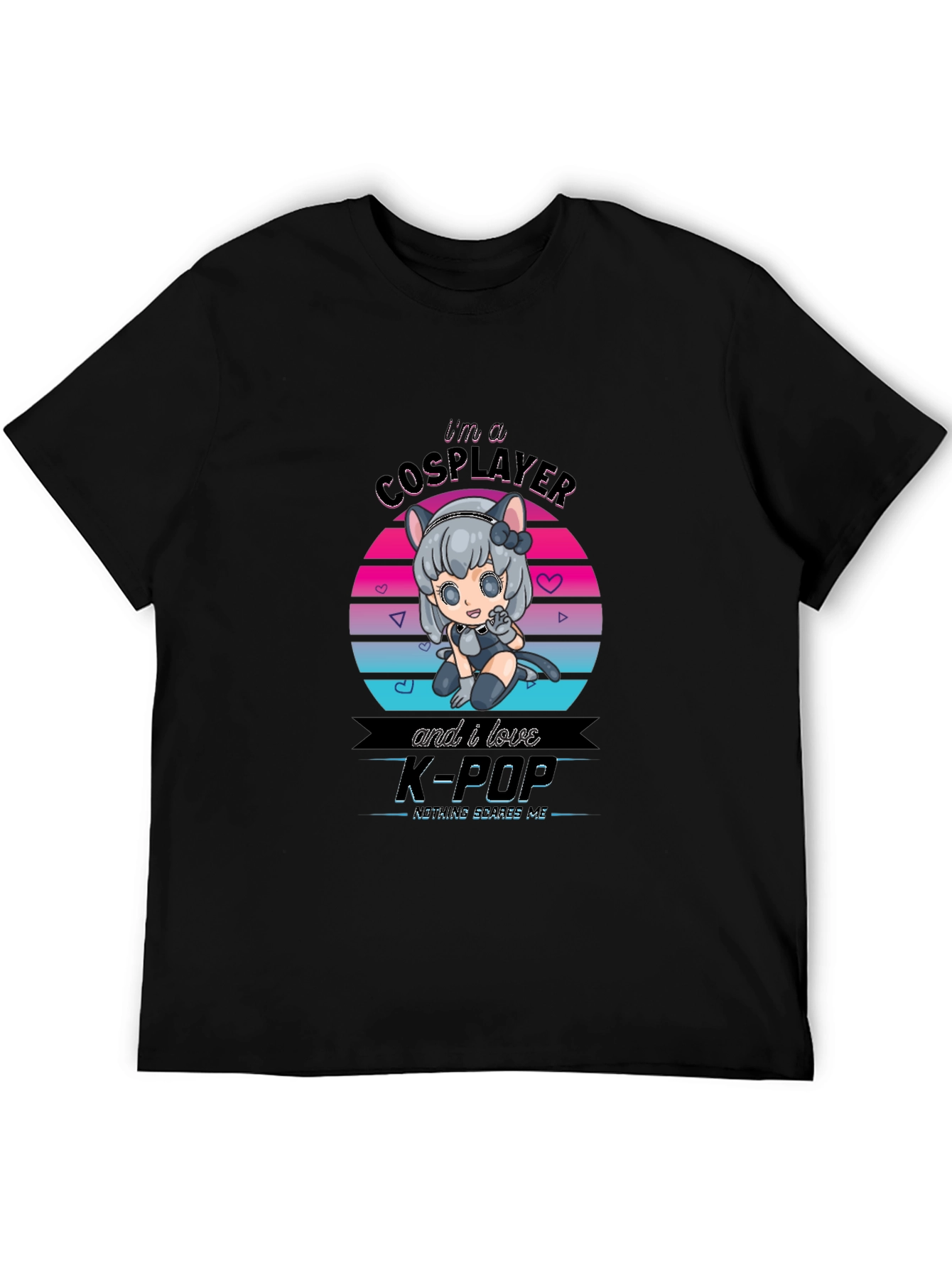 Cosplayer K-Pop T-Shirt Anime Graphic Tee