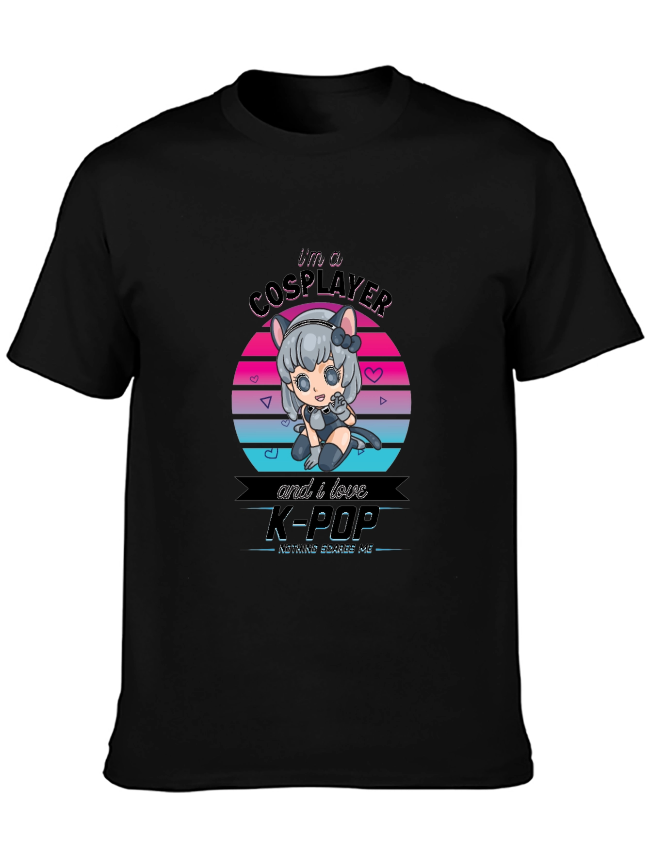 Cosplayer K-Pop T-Shirt Anime Graphic Tee