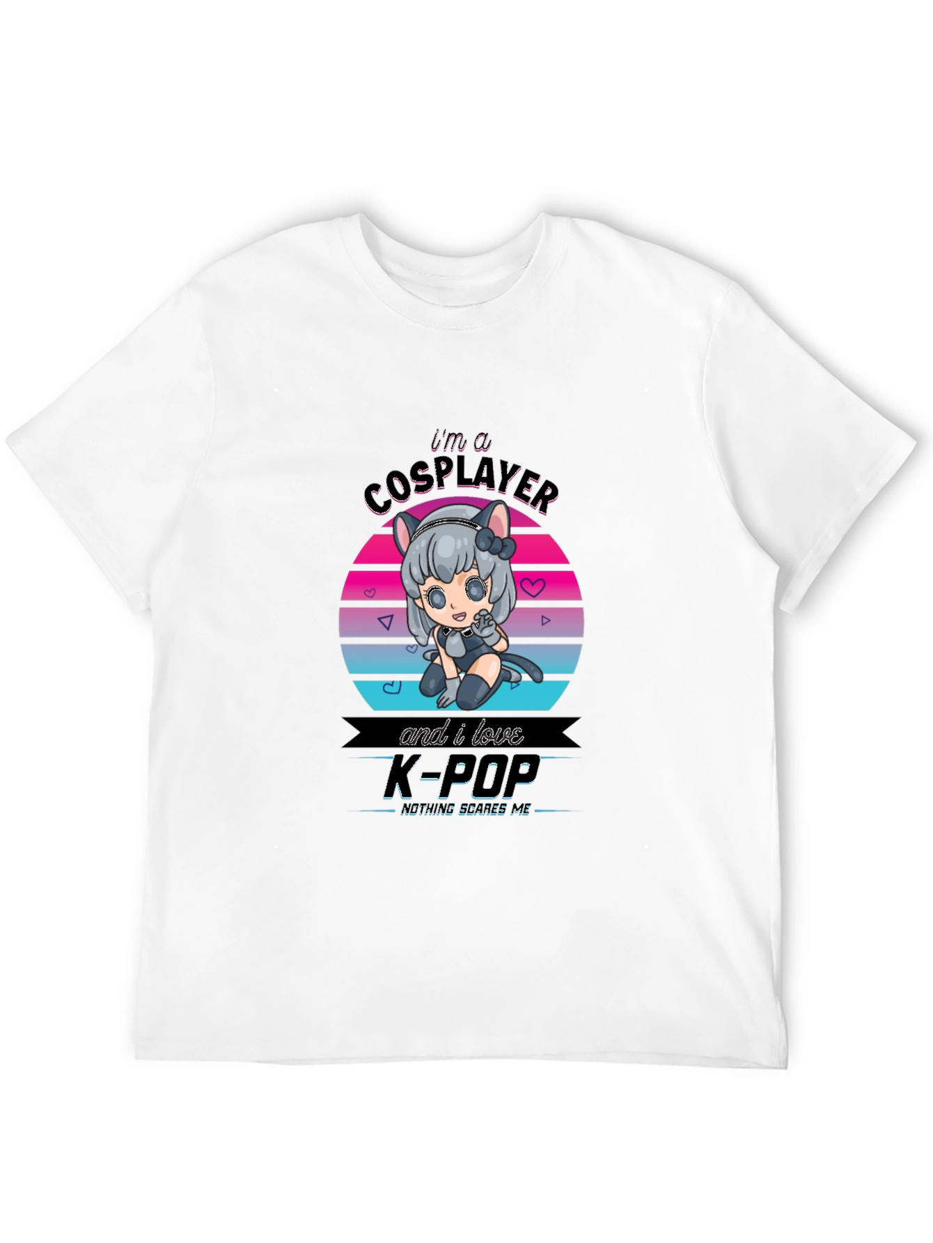 Cosplayer K-Pop T-Shirt Anime Graphic Tee