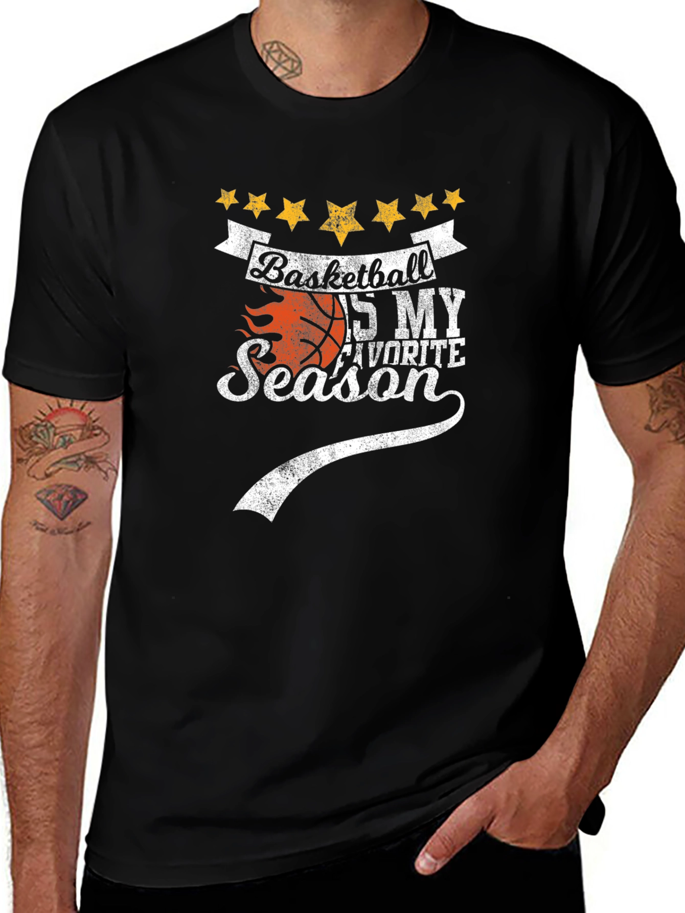 Basketball is My Favorite Season Graphic Tee
