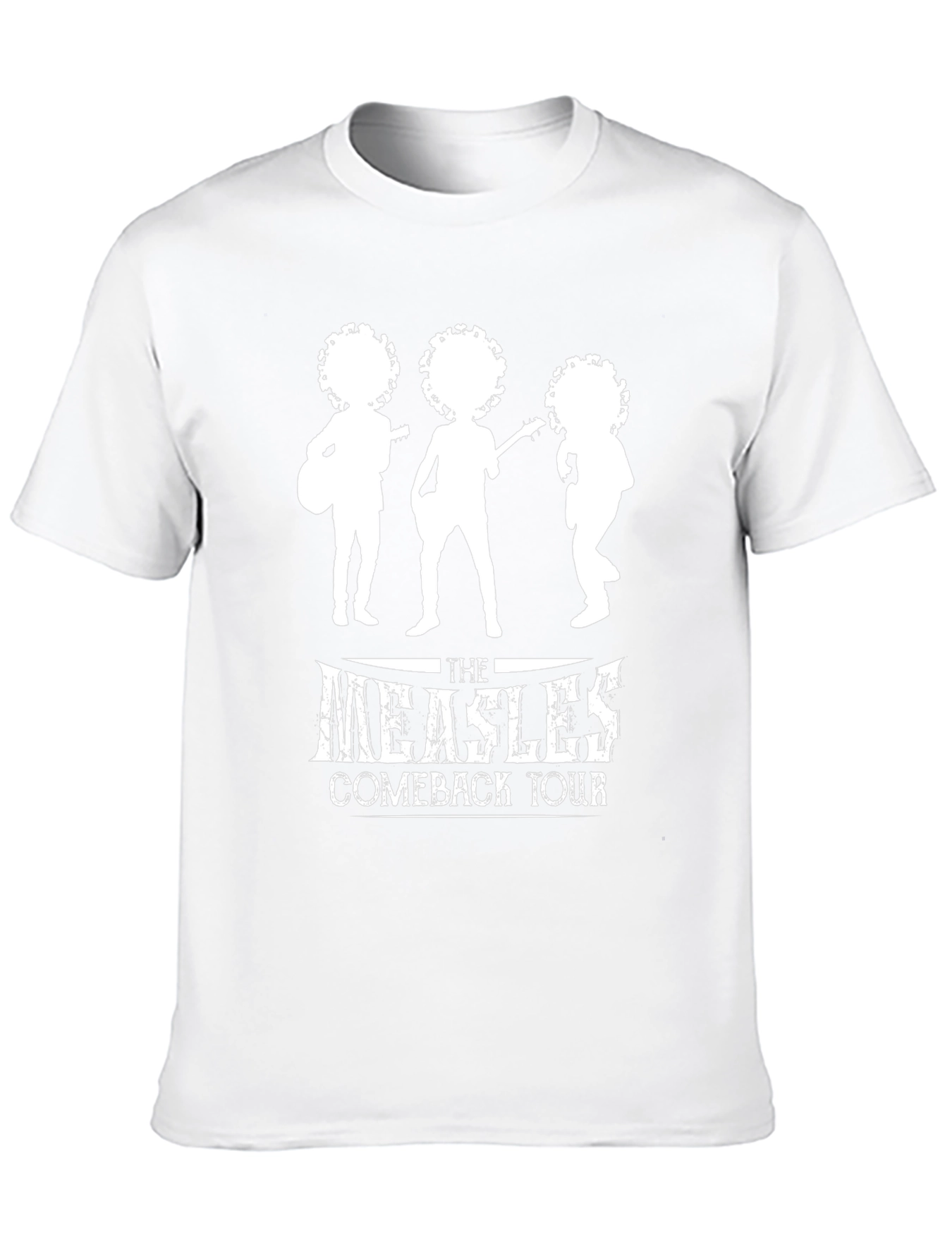 The Measles Comeback Tour Black Graphic Tee