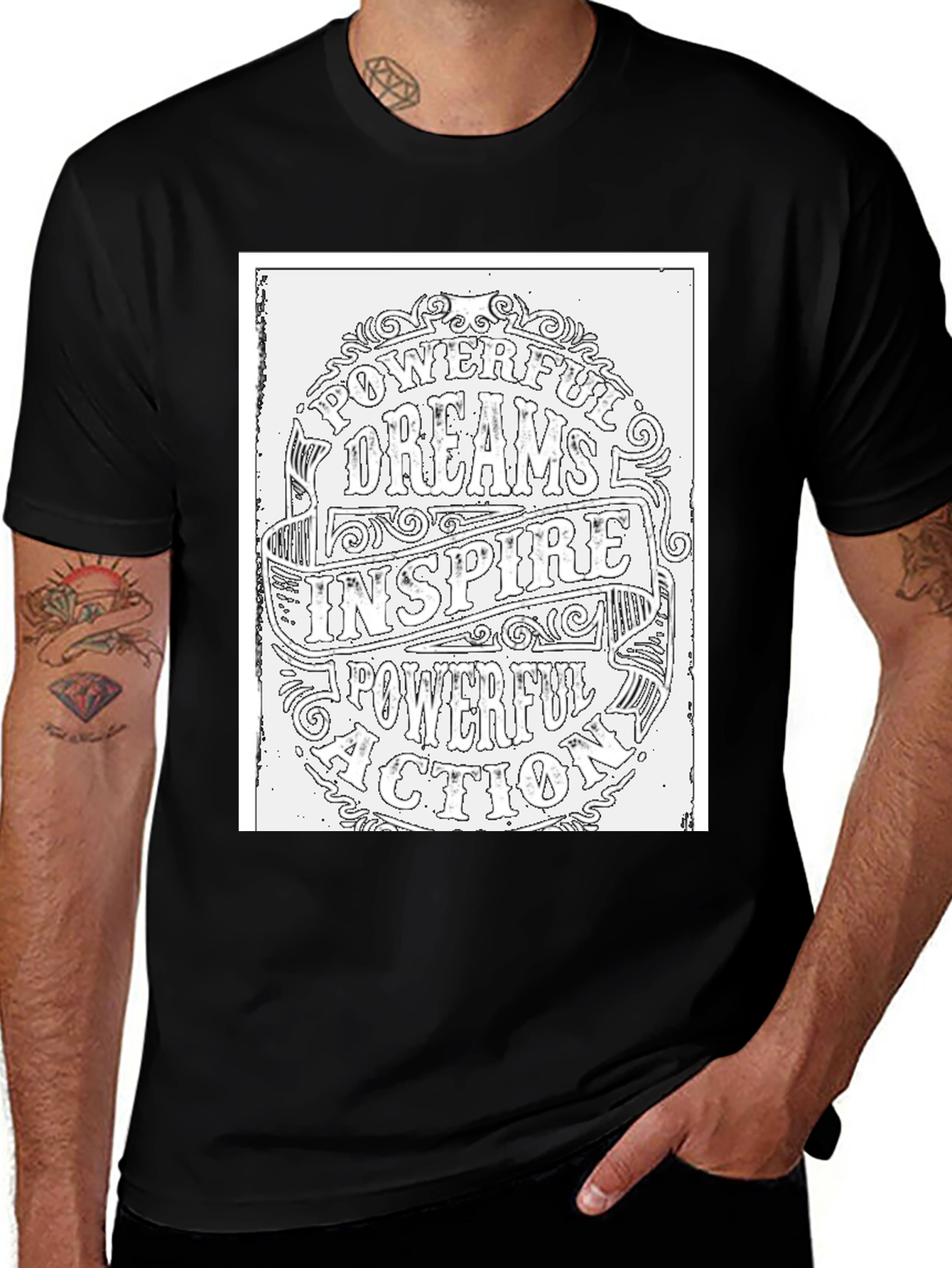 Inspire Powerful Action Tee