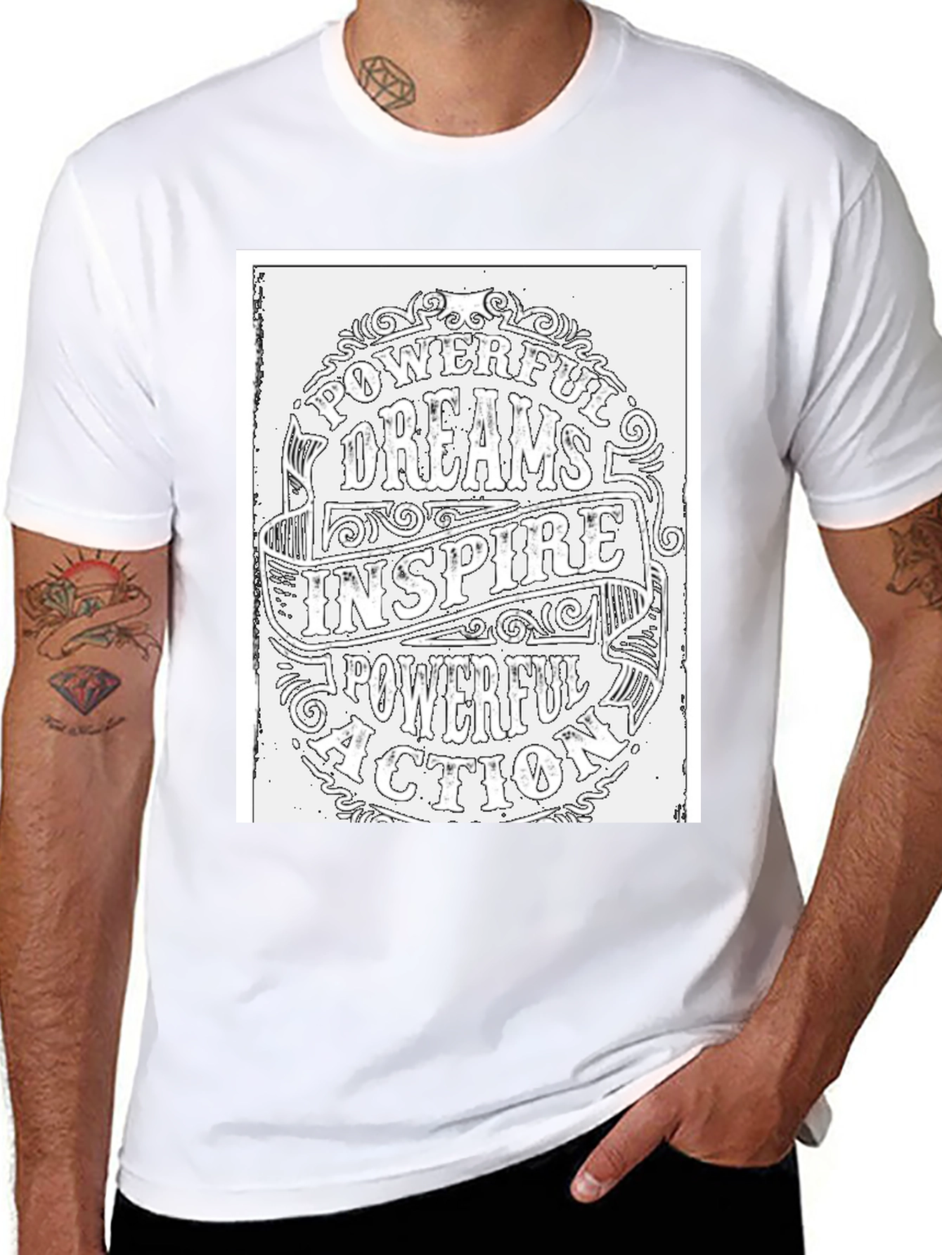 Inspire Powerful Action Tee