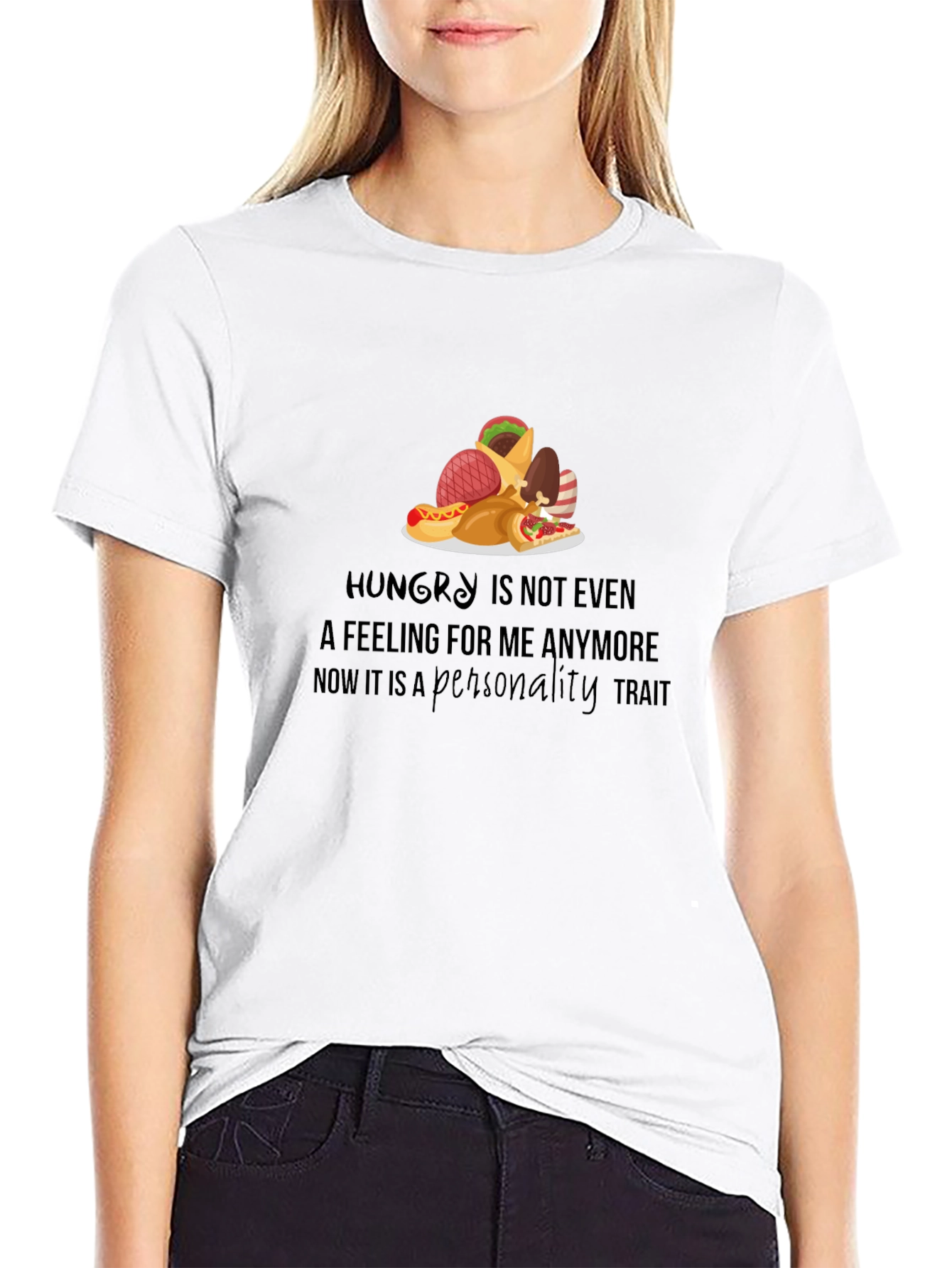 Hungry Personality T-Shirt - Foodie Apparel