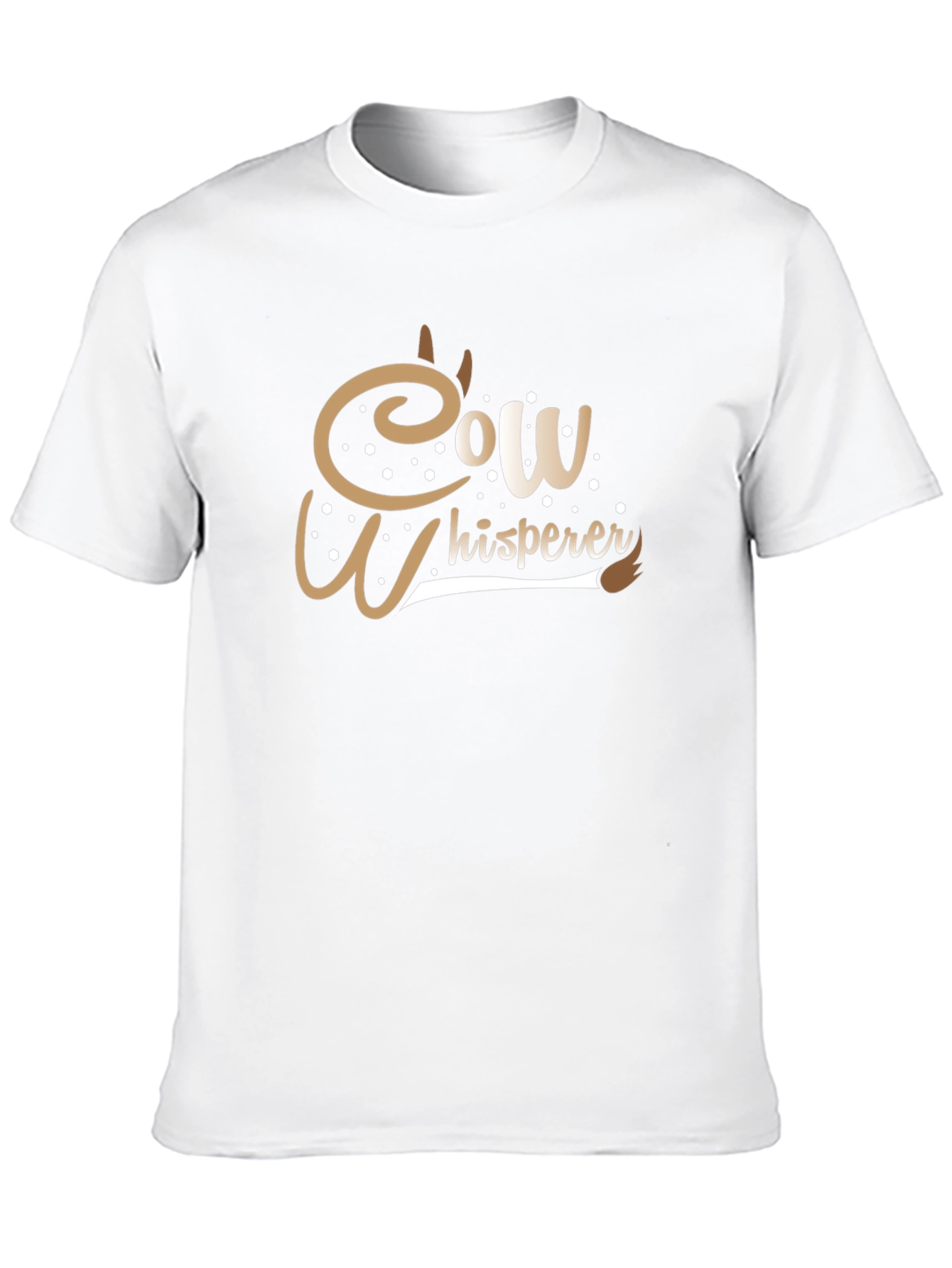 Cow Whisperer Graphic Tee - Unisex Black T-Shirt