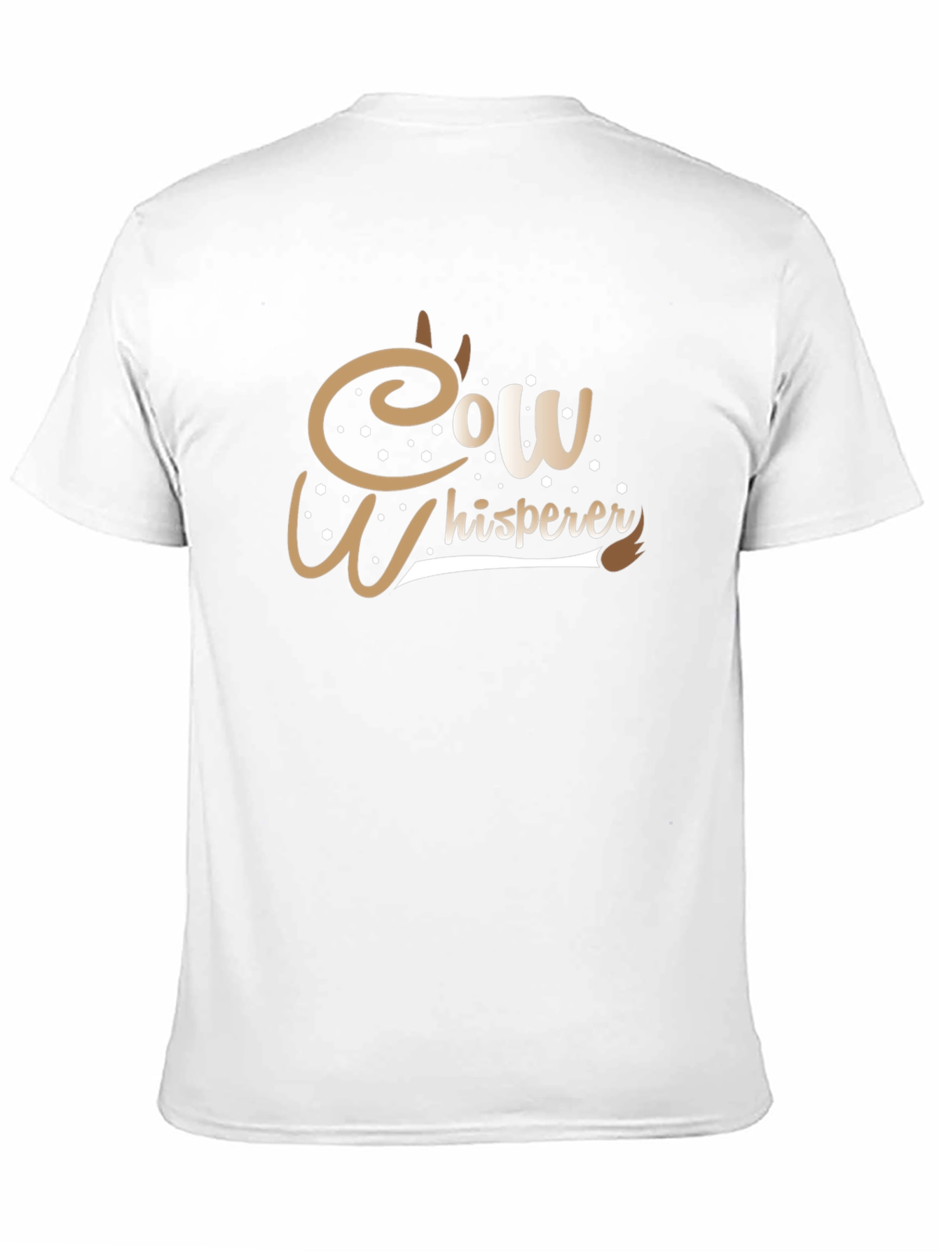 Cow Whisperer Graphic Tee - Unisex Black T-Shirt