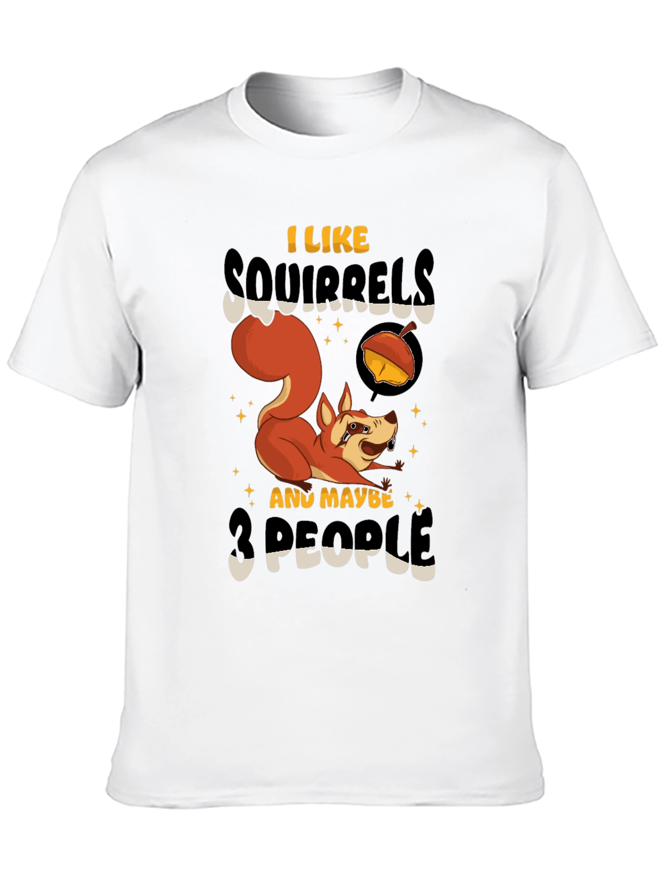 Squirrel Lover Graphic T-Shirt