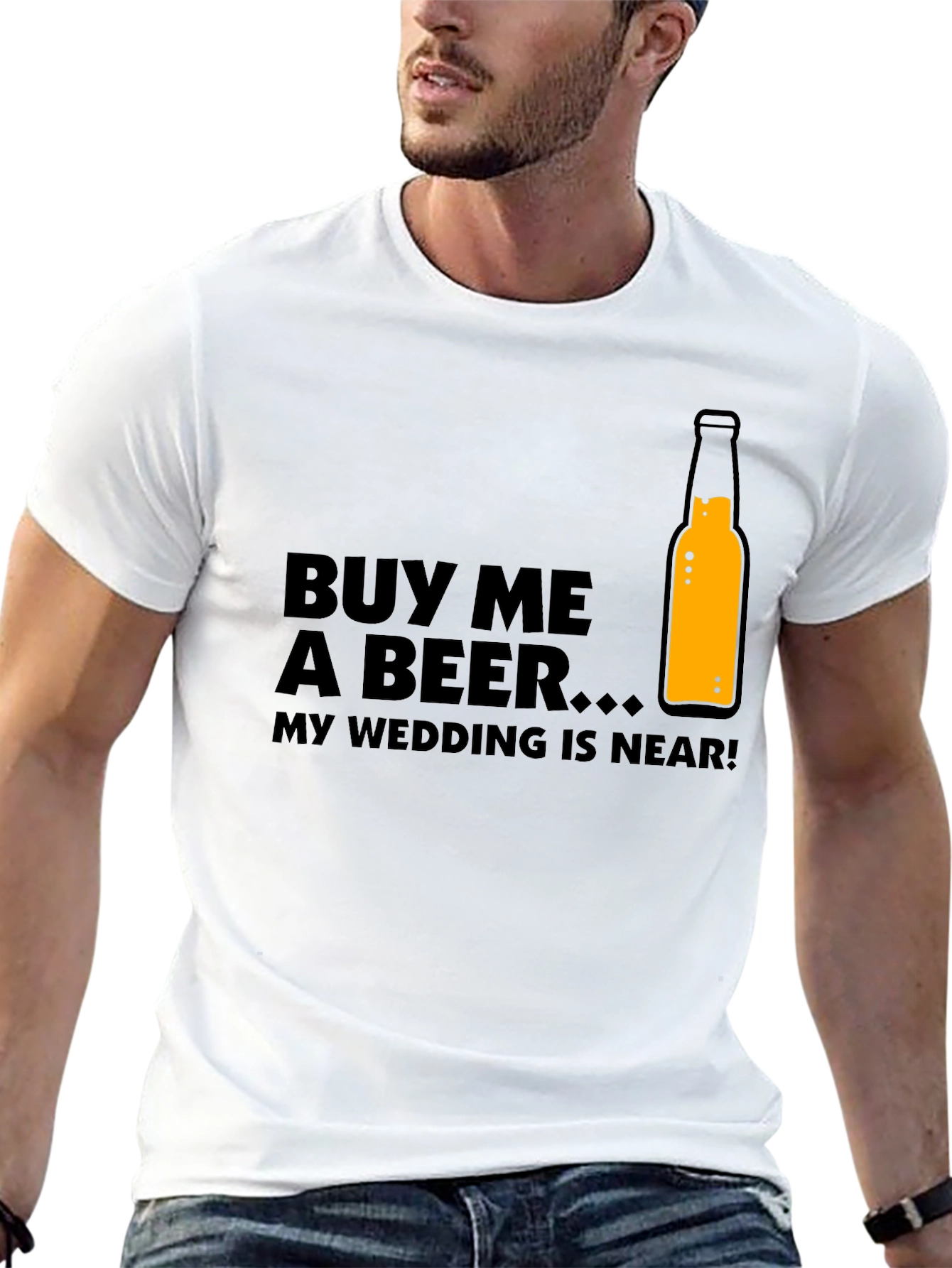 Buy Me A Beer Wedding T-Shirt