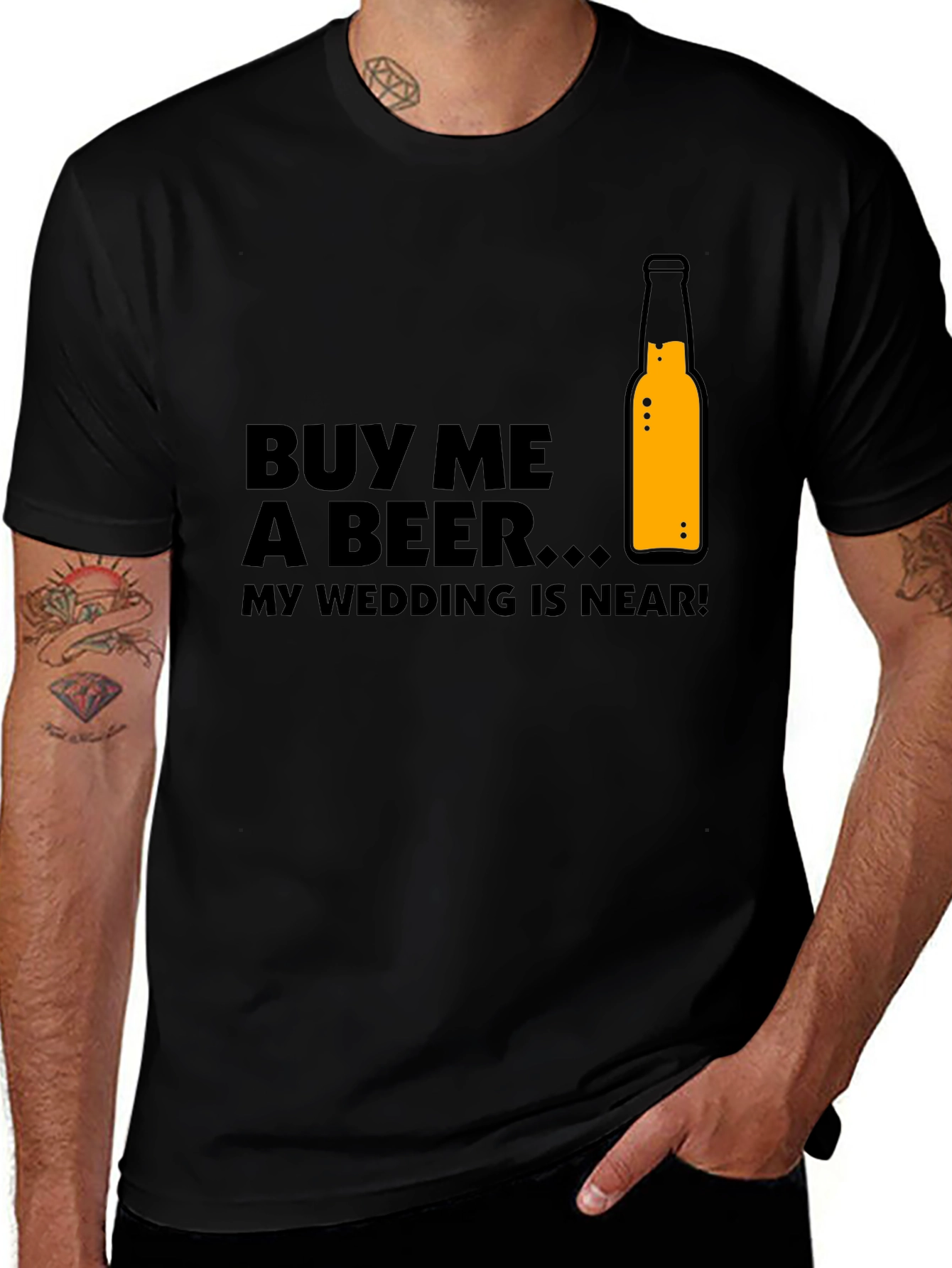 Buy Me A Beer Wedding T-Shirt