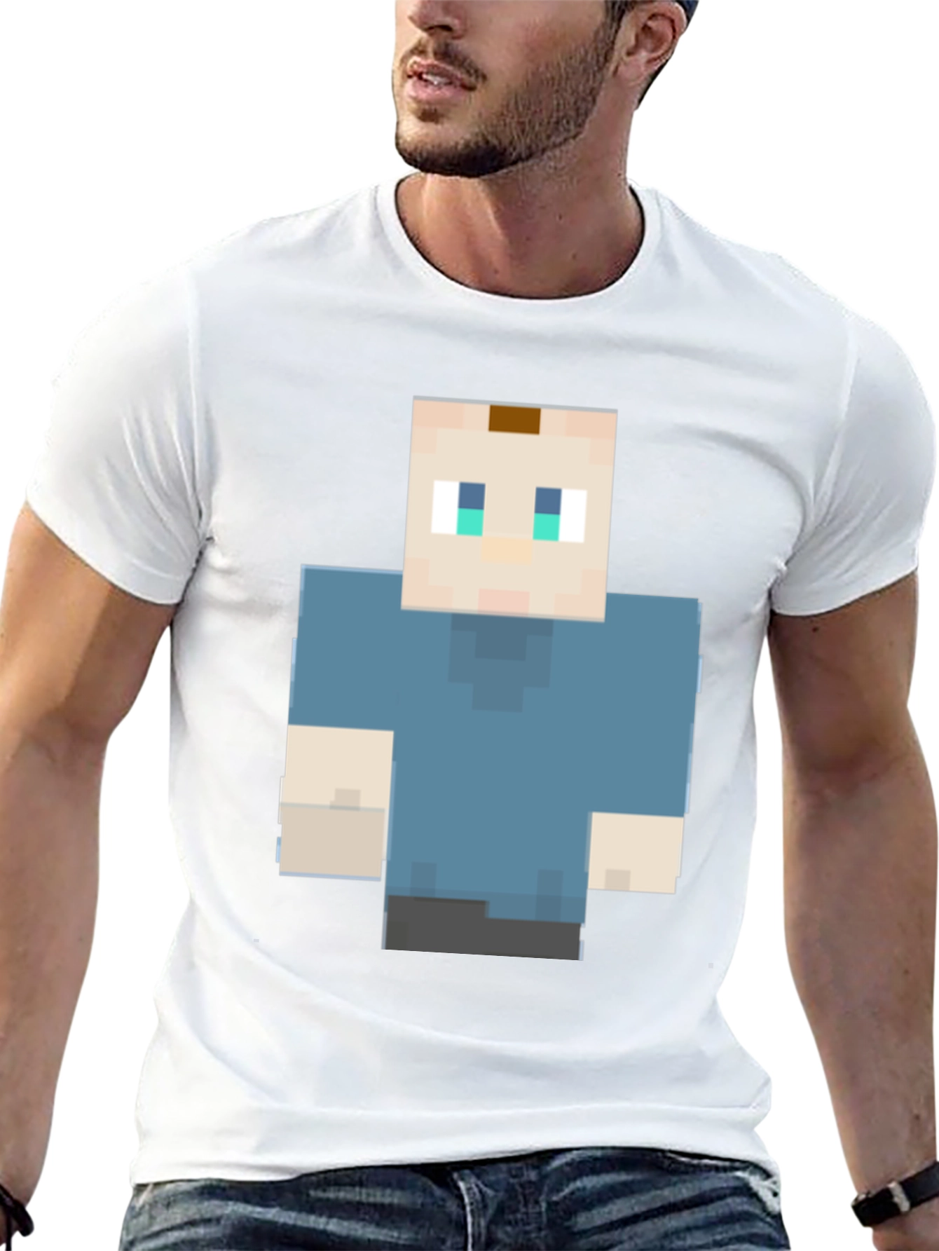 Pixel Character Graphic Tee