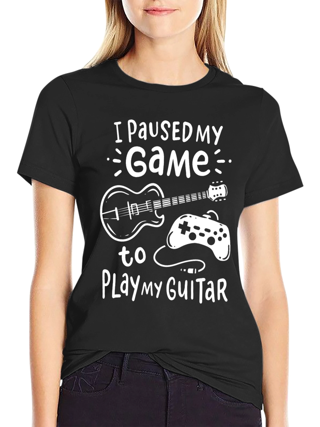 Funny Gamer Guitarist T-Shirt