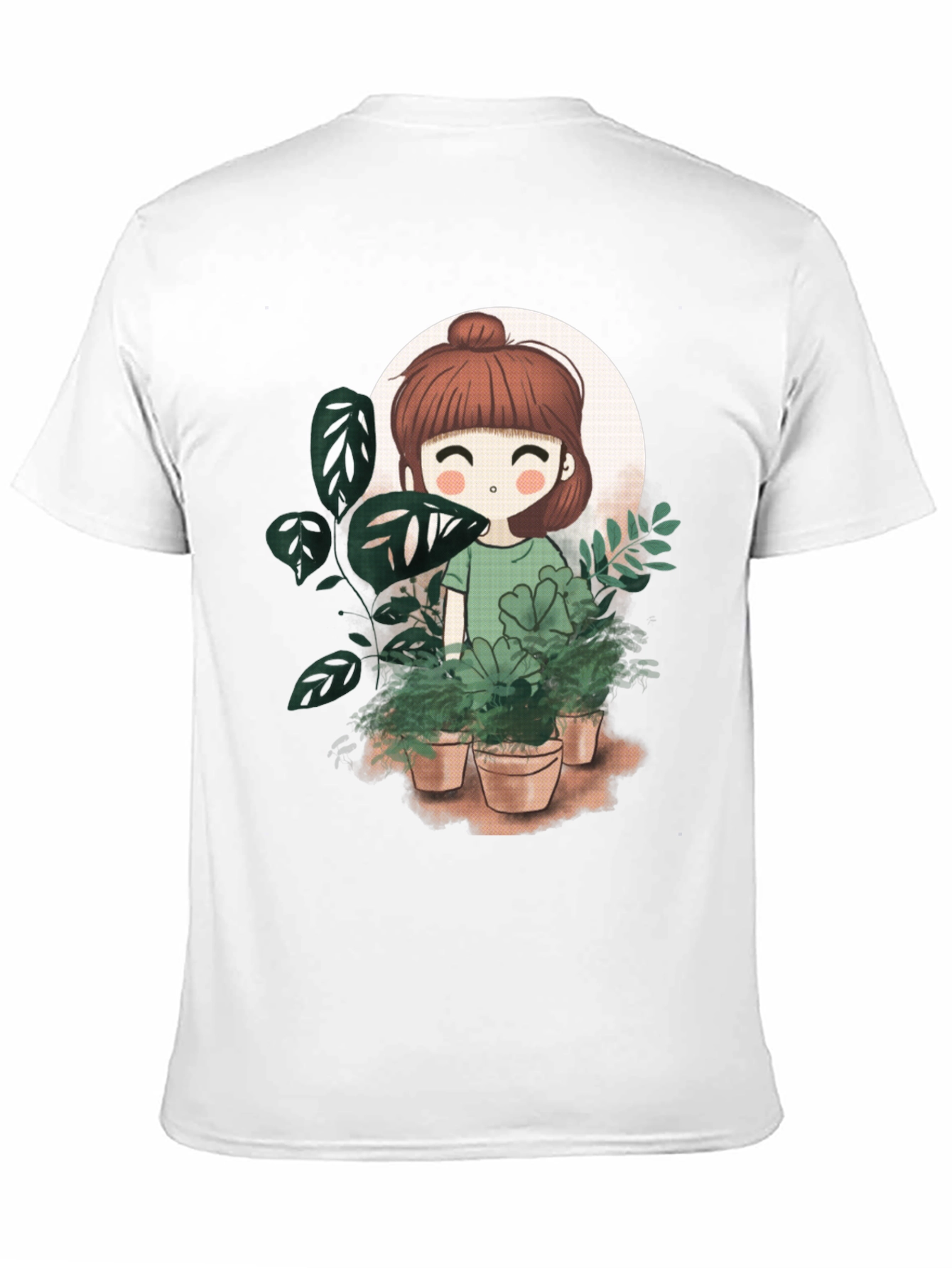 Cute Plant Girl T-Shirt