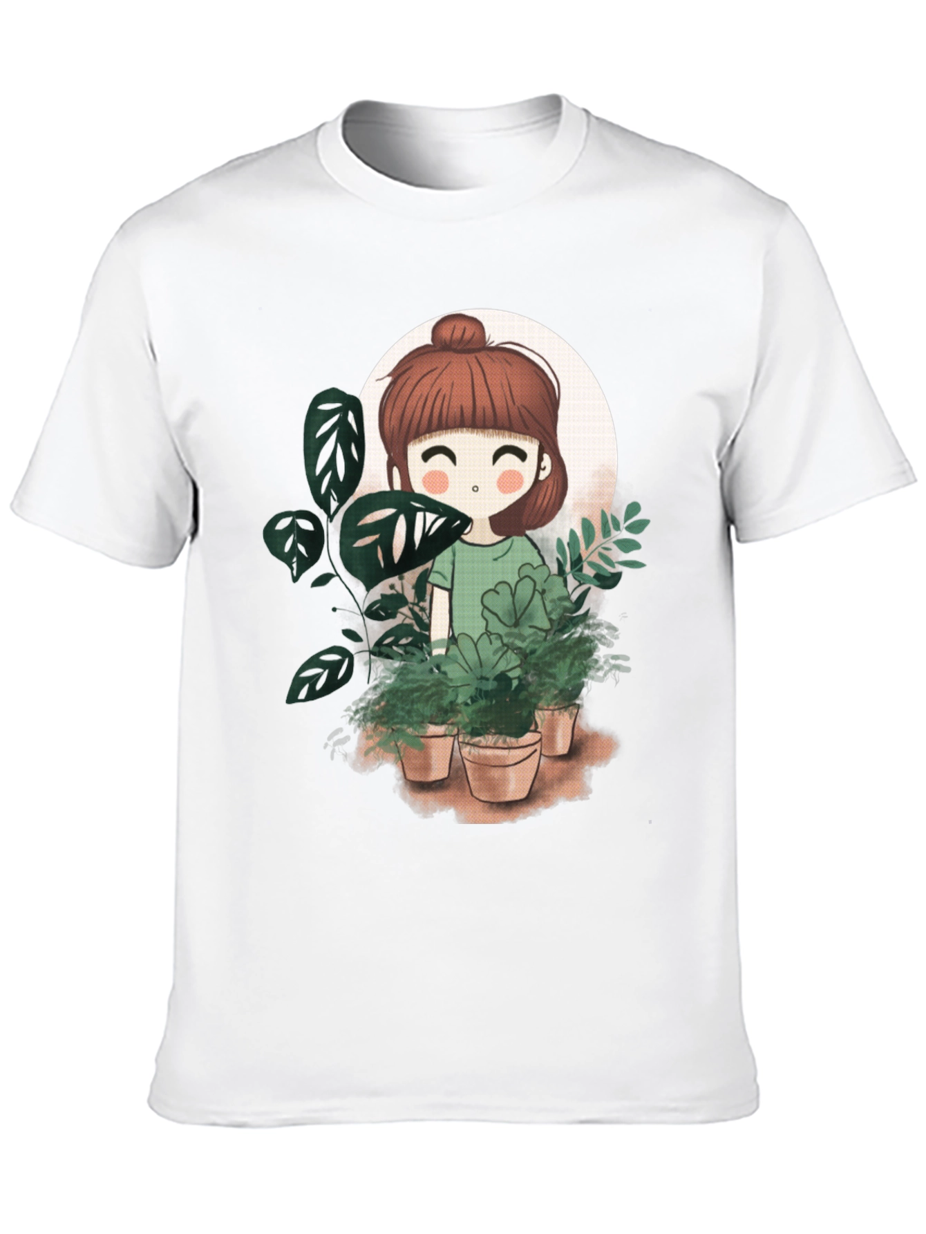 Cute Plant Girl T-Shirt
