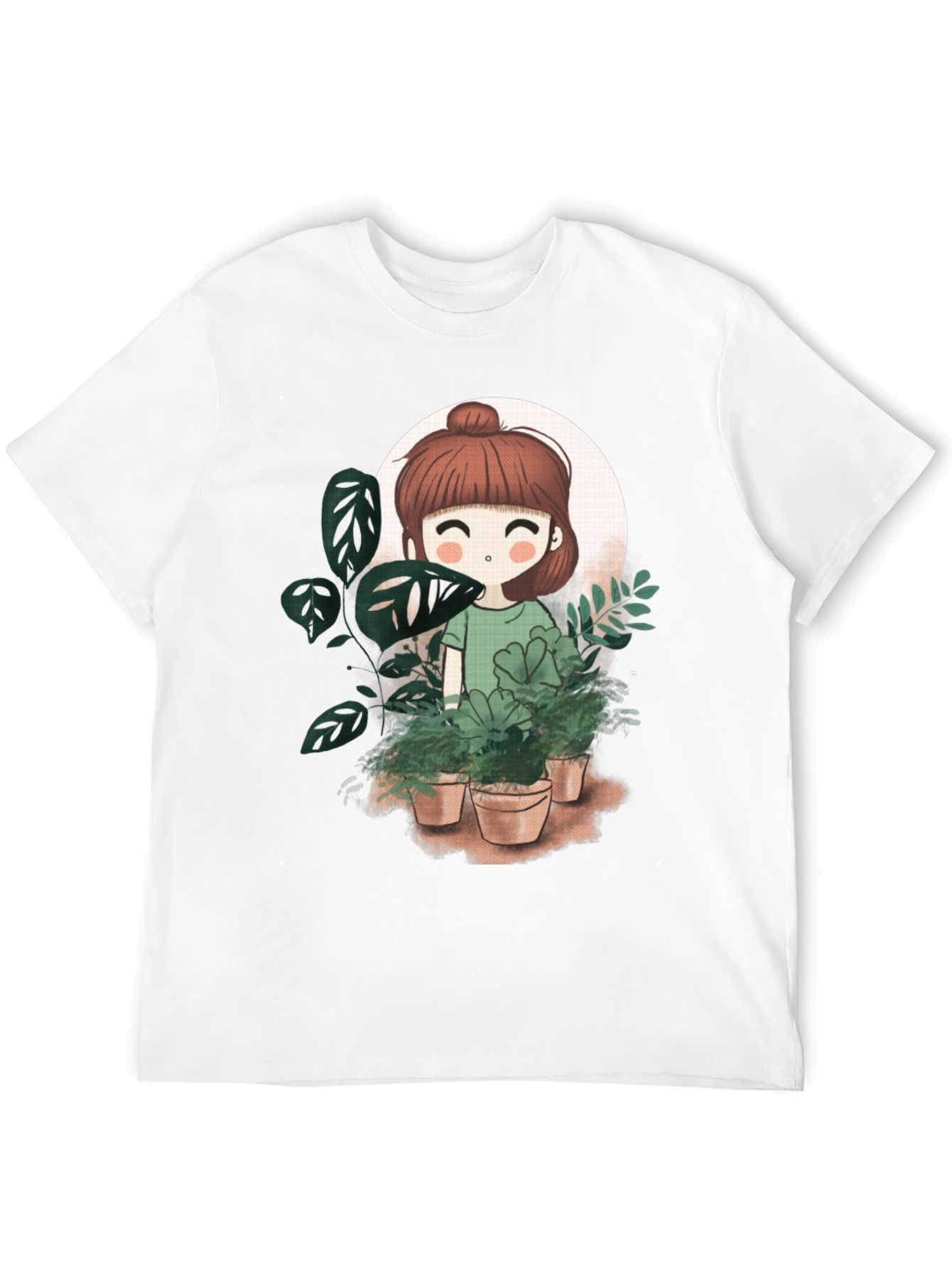Cute Plant Girl T-Shirt