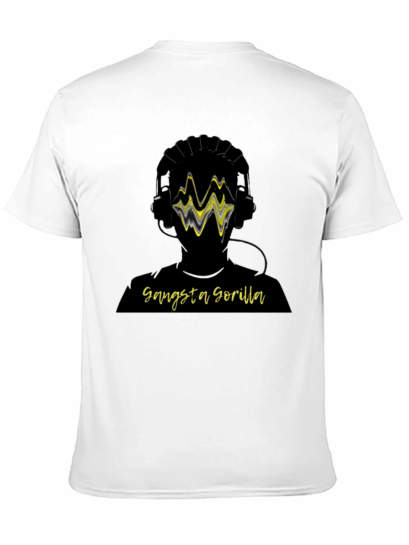 Gangsta Gorilla DJ Graphic Tee