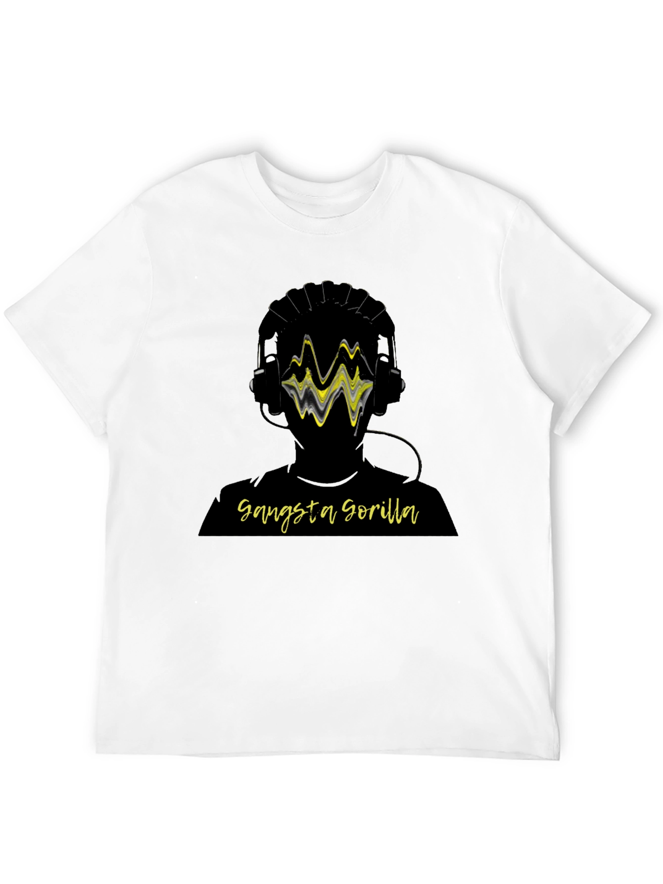 Gangsta Gorilla DJ Graphic Tee