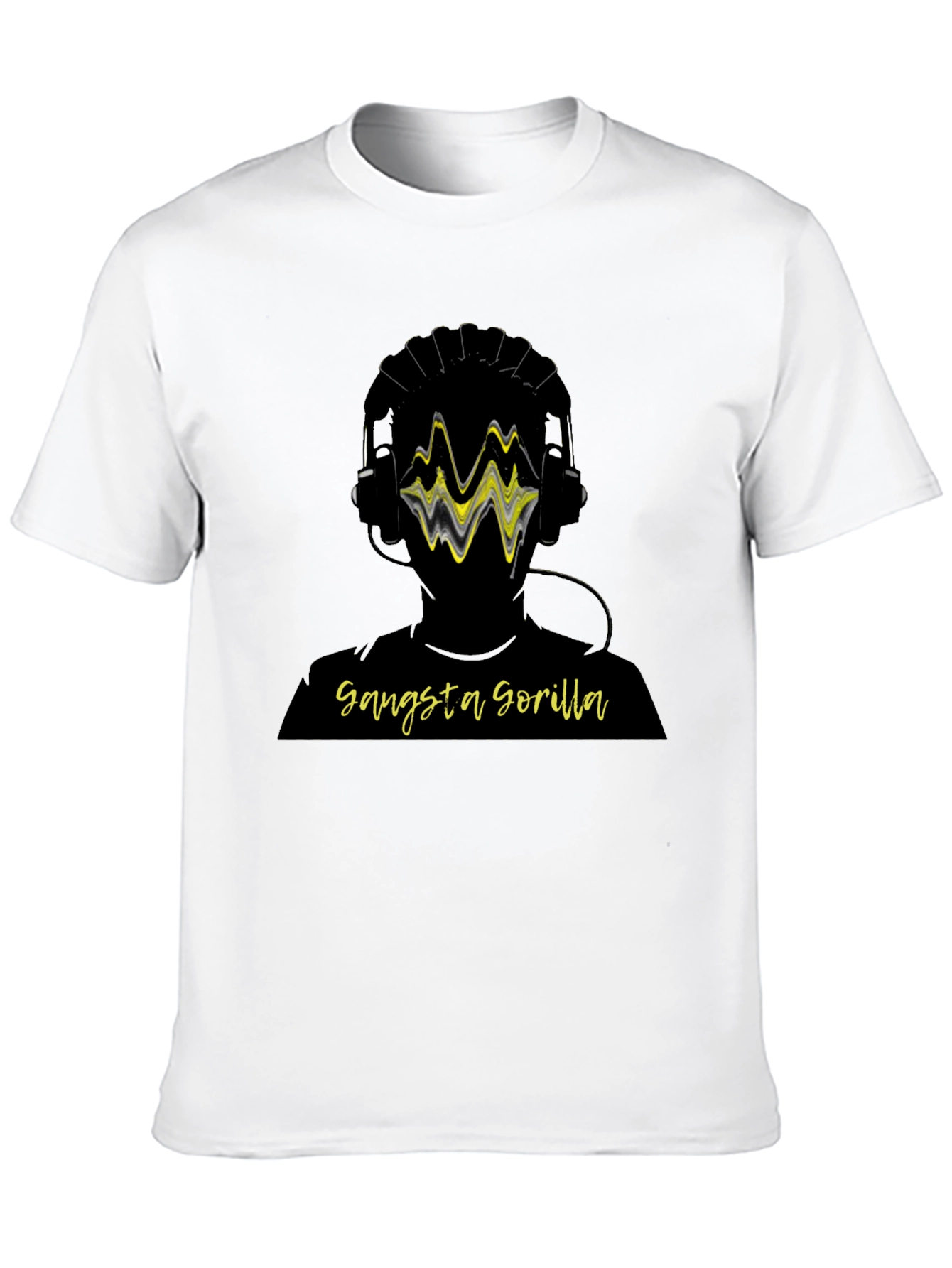 Gangsta Gorilla DJ Graphic Tee