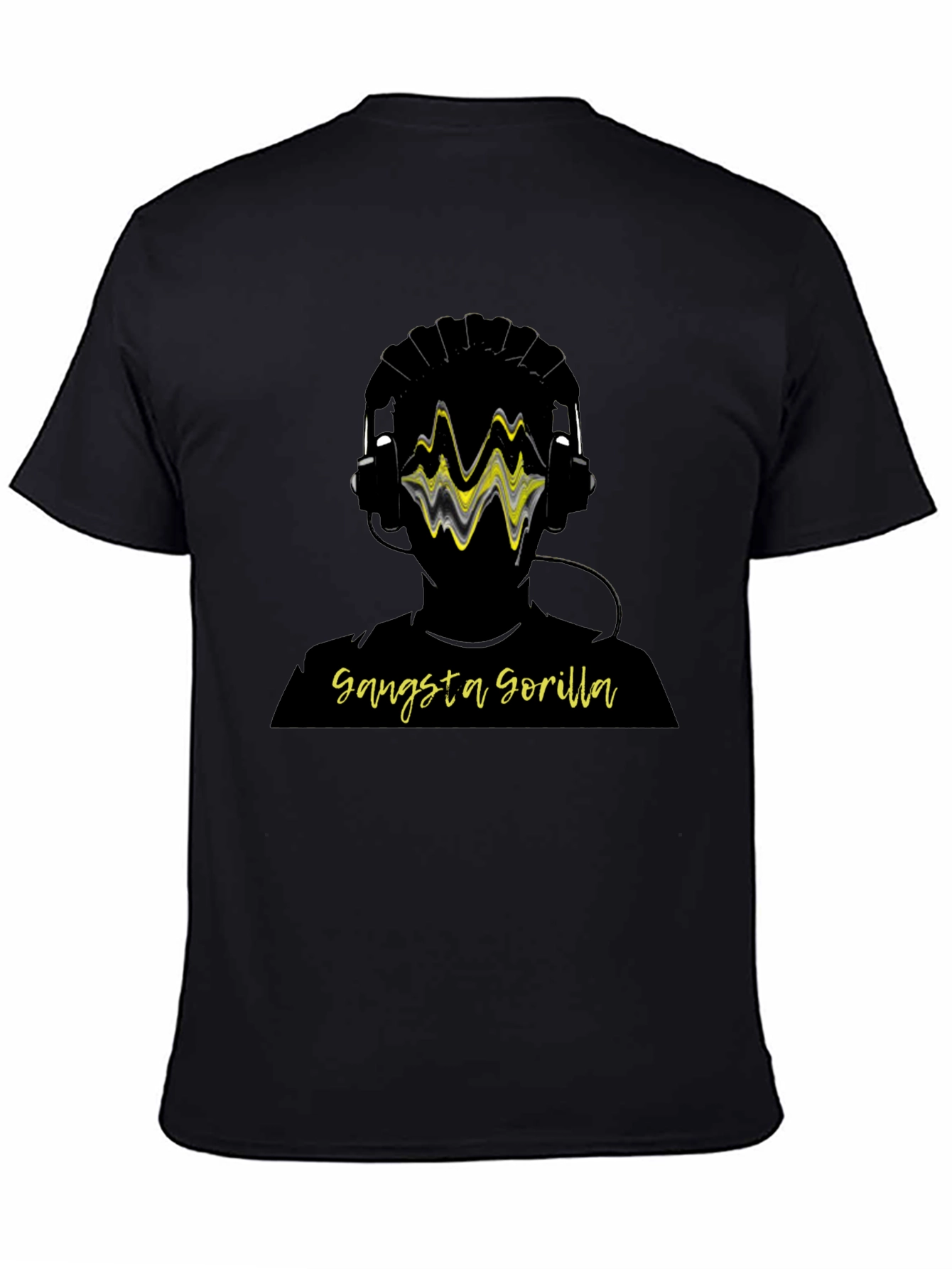 Gangsta Gorilla DJ Graphic Tee