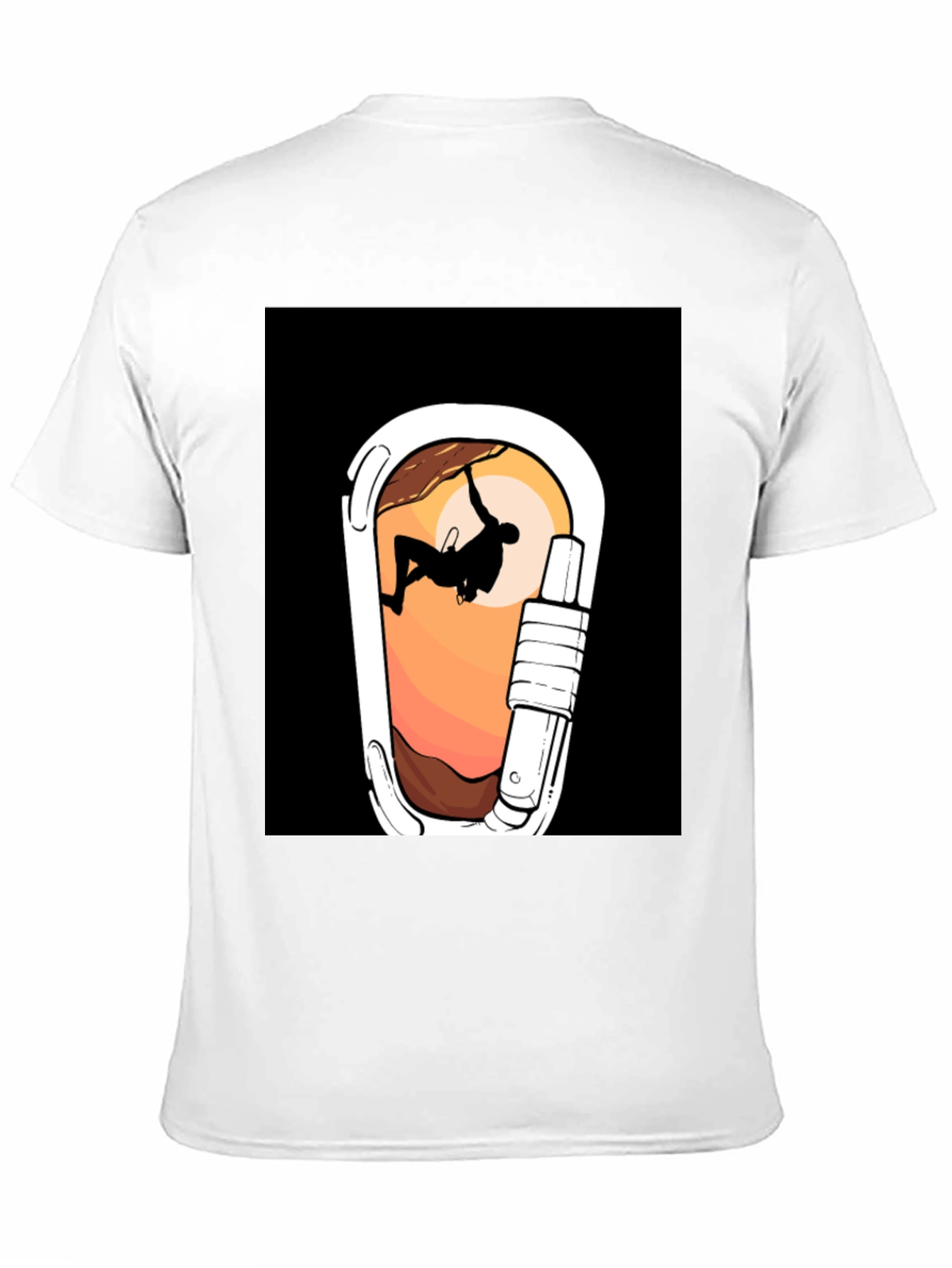 Climbing Carabiner Graphic Tee - Adventure Ready!