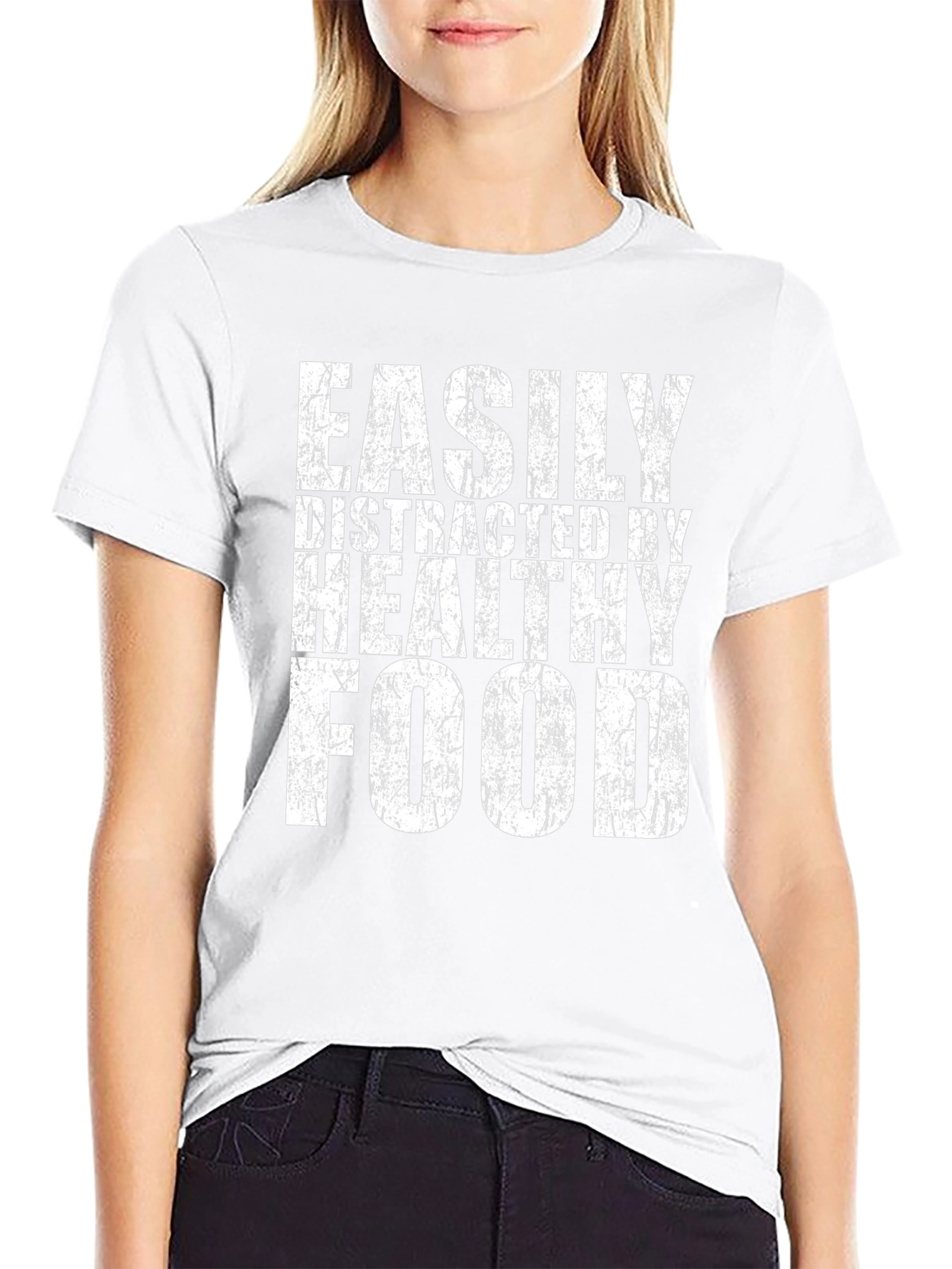 Easily Distracted By Healthy Food T-Shirt