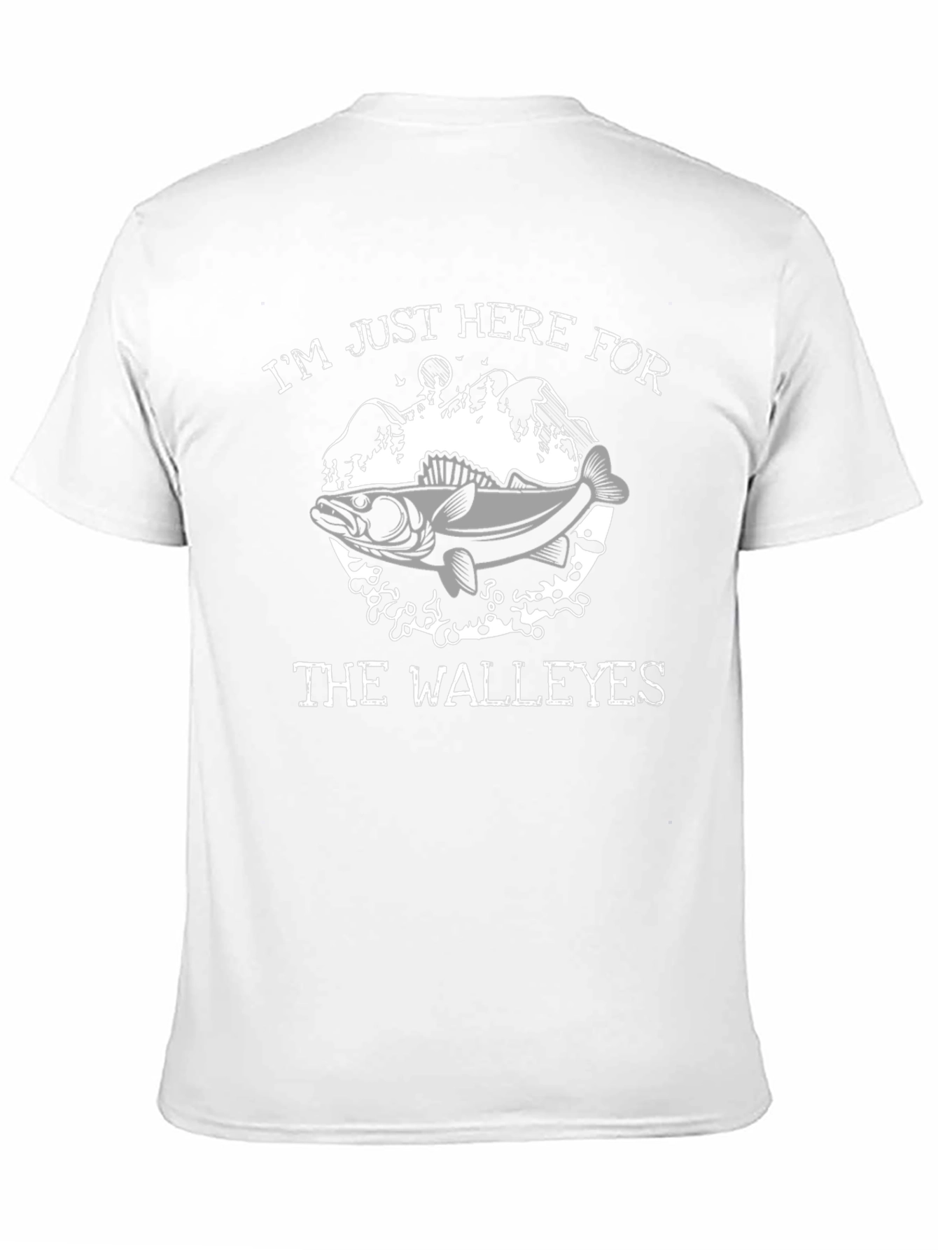 Walleye Fishing Graphic T-Shirt - Fisherman Apparel
