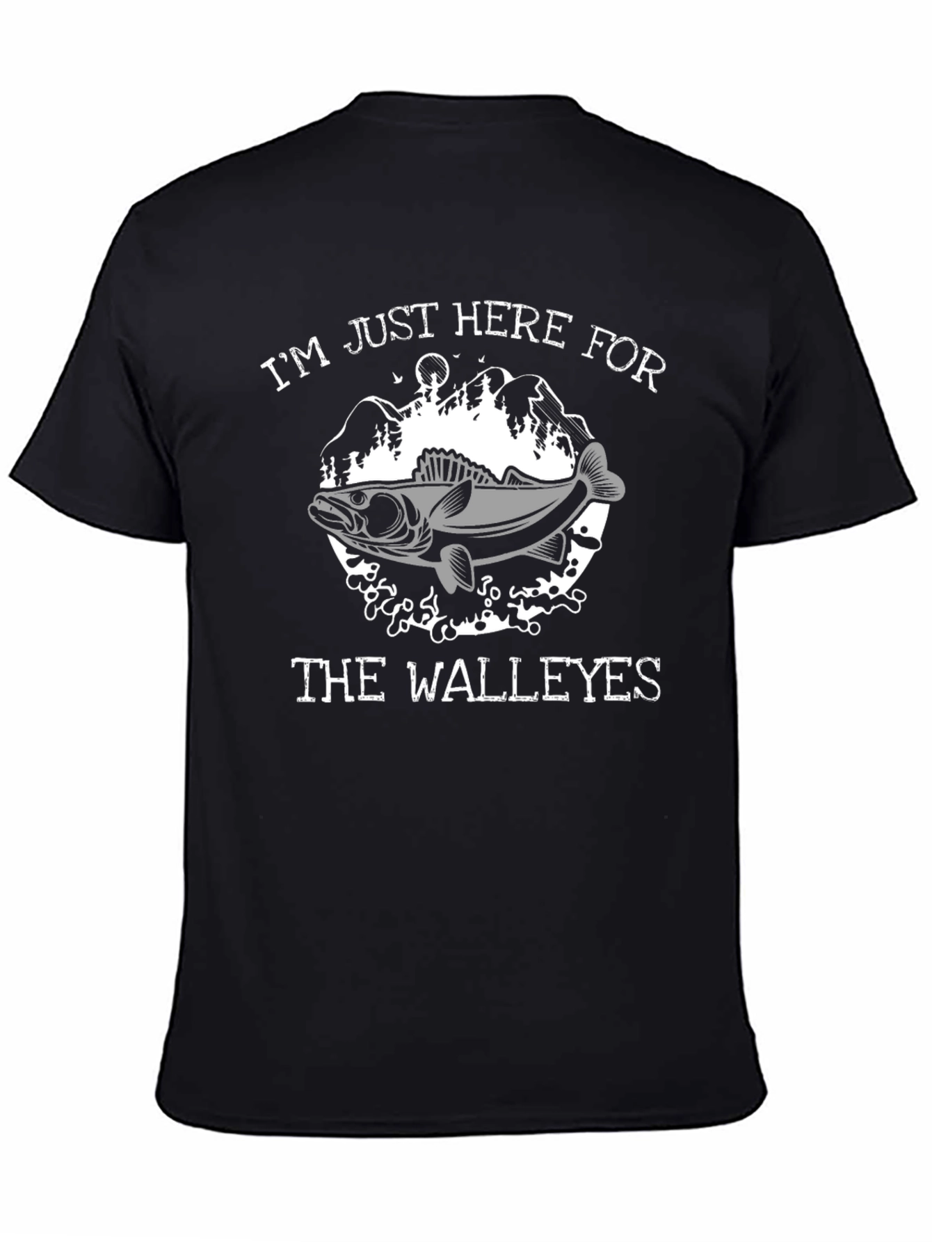 Walleye Fishing Graphic T-Shirt - Fisherman Apparel