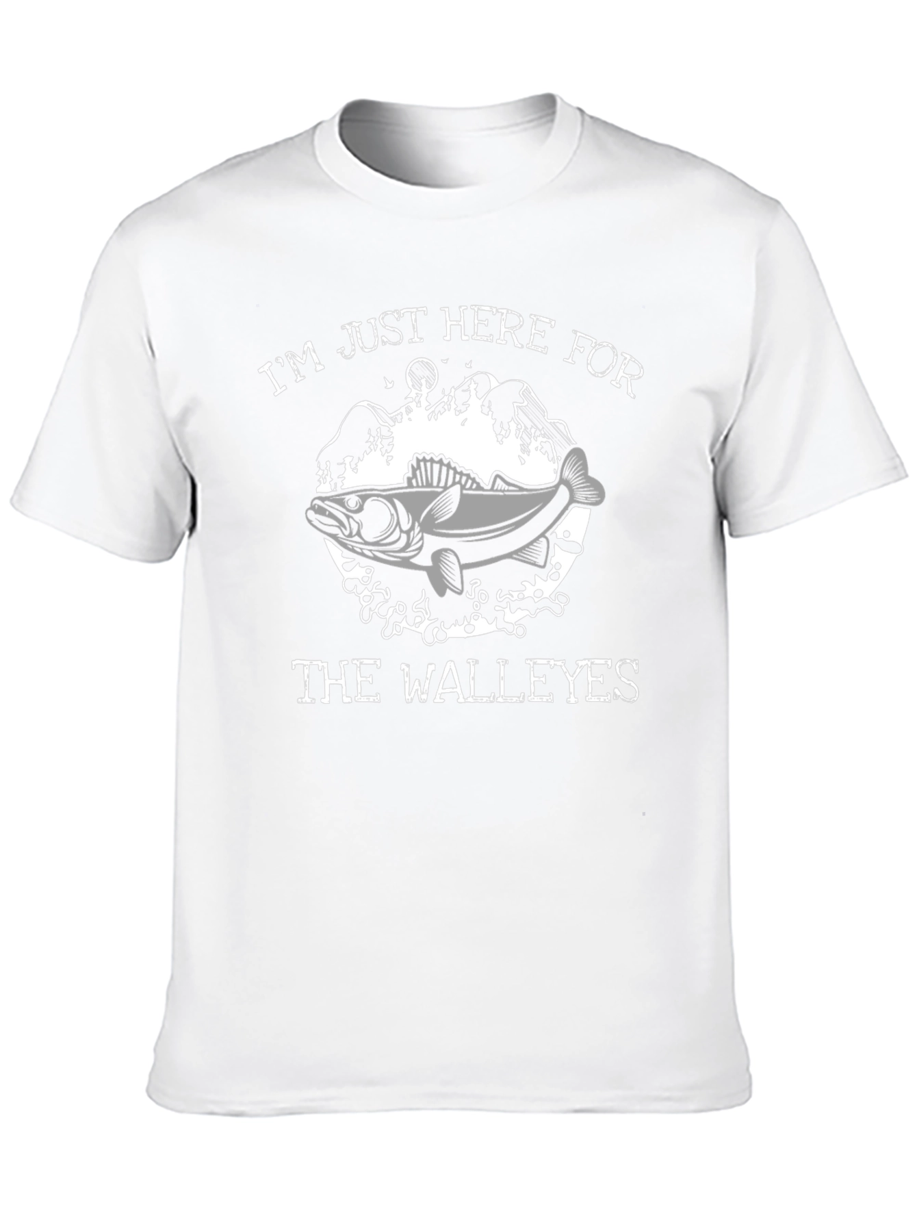 Walleye Fishing Graphic T-Shirt - Fisherman Apparel