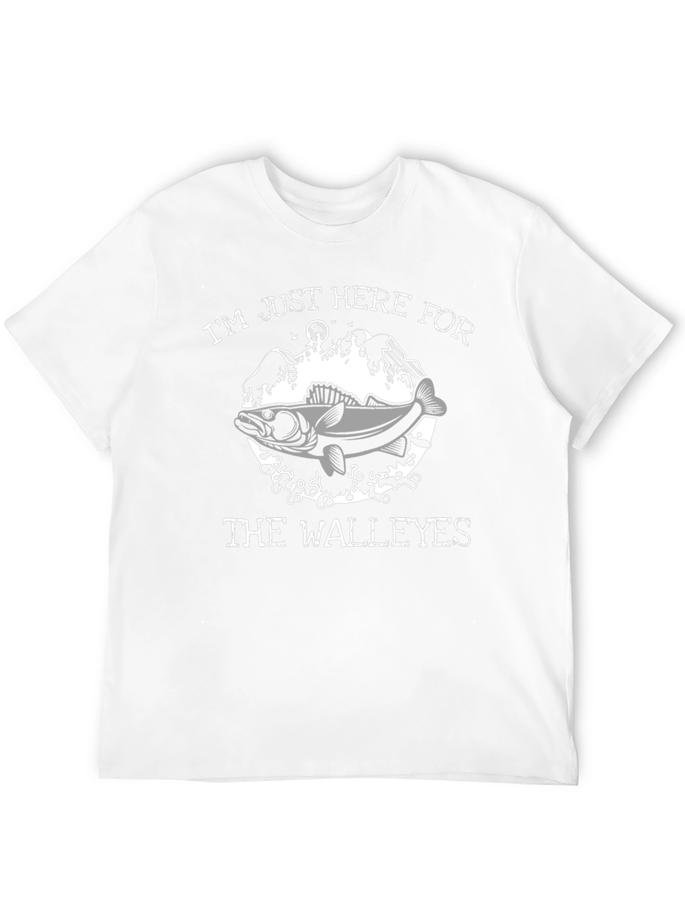 Walleye Fishing Graphic T-Shirt - Fisherman Apparel