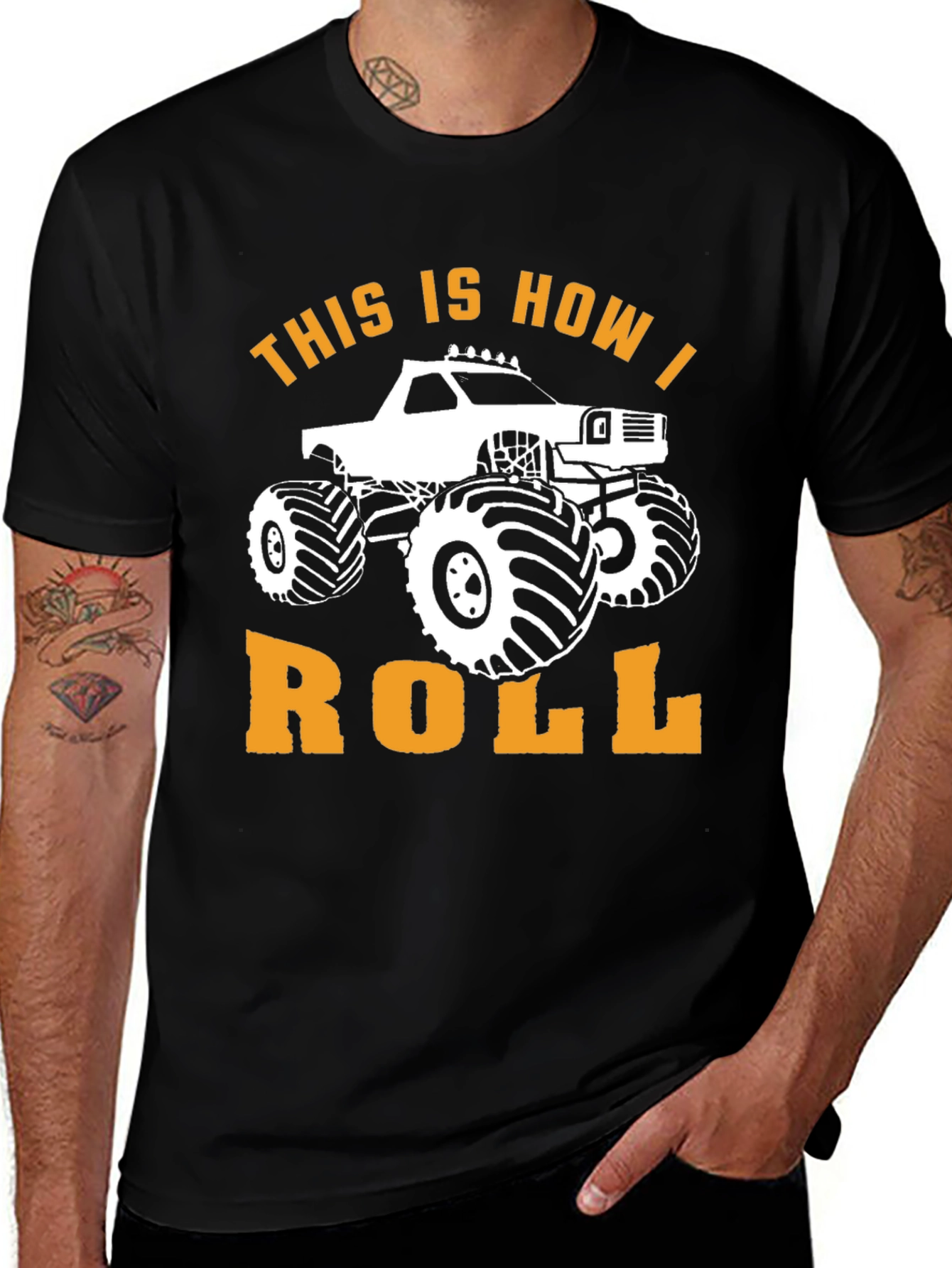 Monster Truck Roll T-Shirt