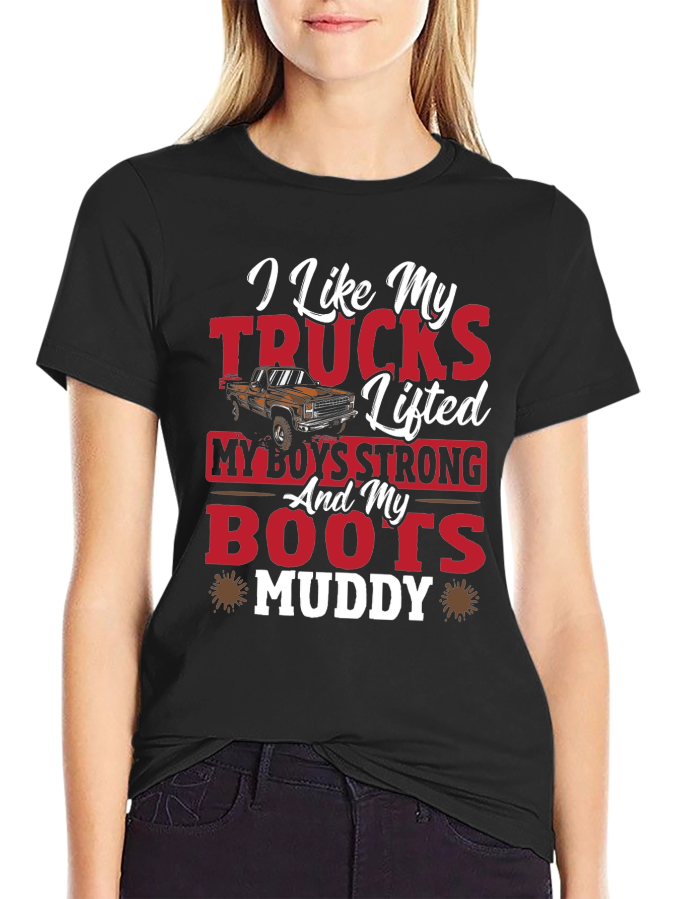 I Like My Trucks Lifted Graphic Tee