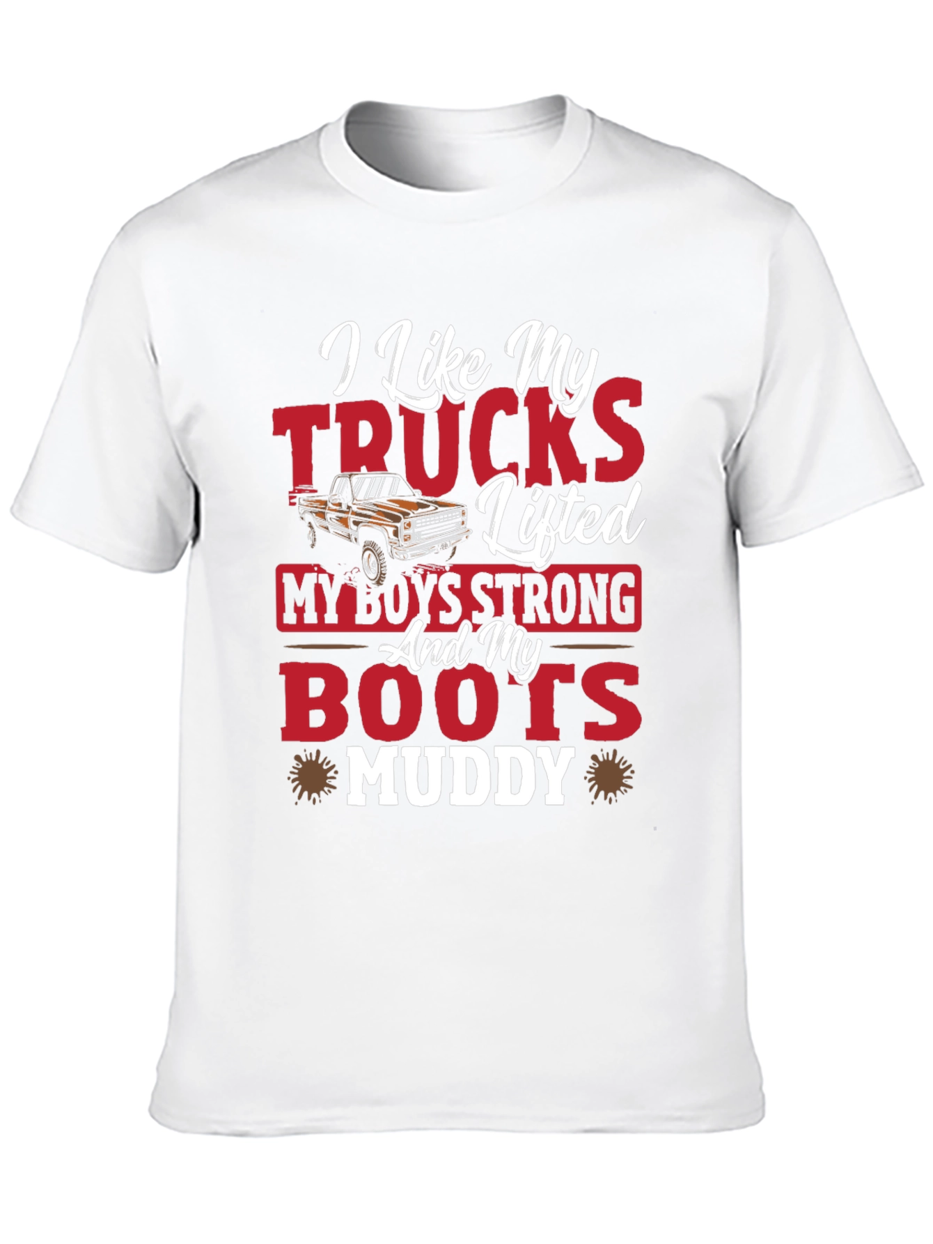 I Like My Trucks Lifted Graphic Tee