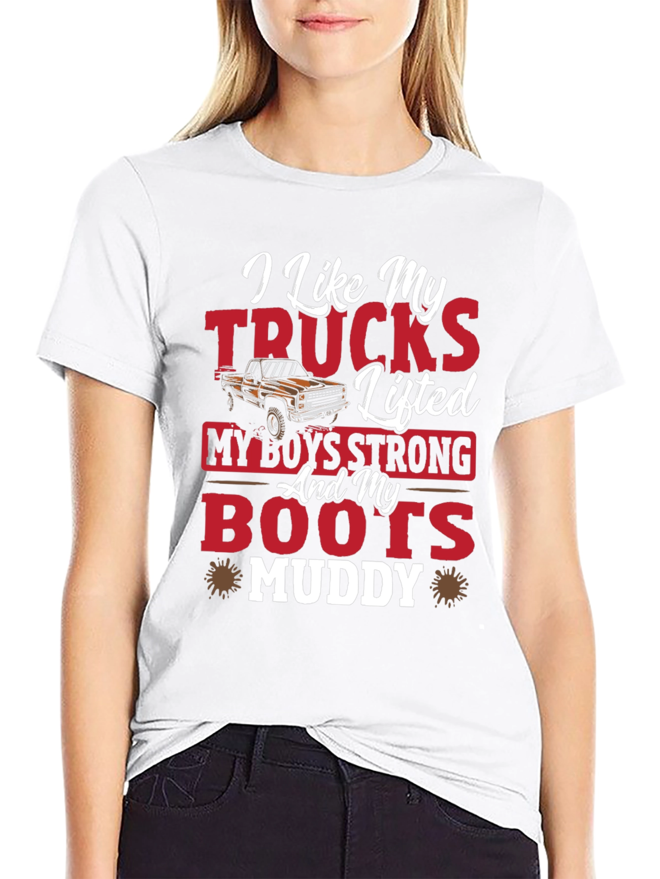 I Like My Trucks Lifted Graphic Tee