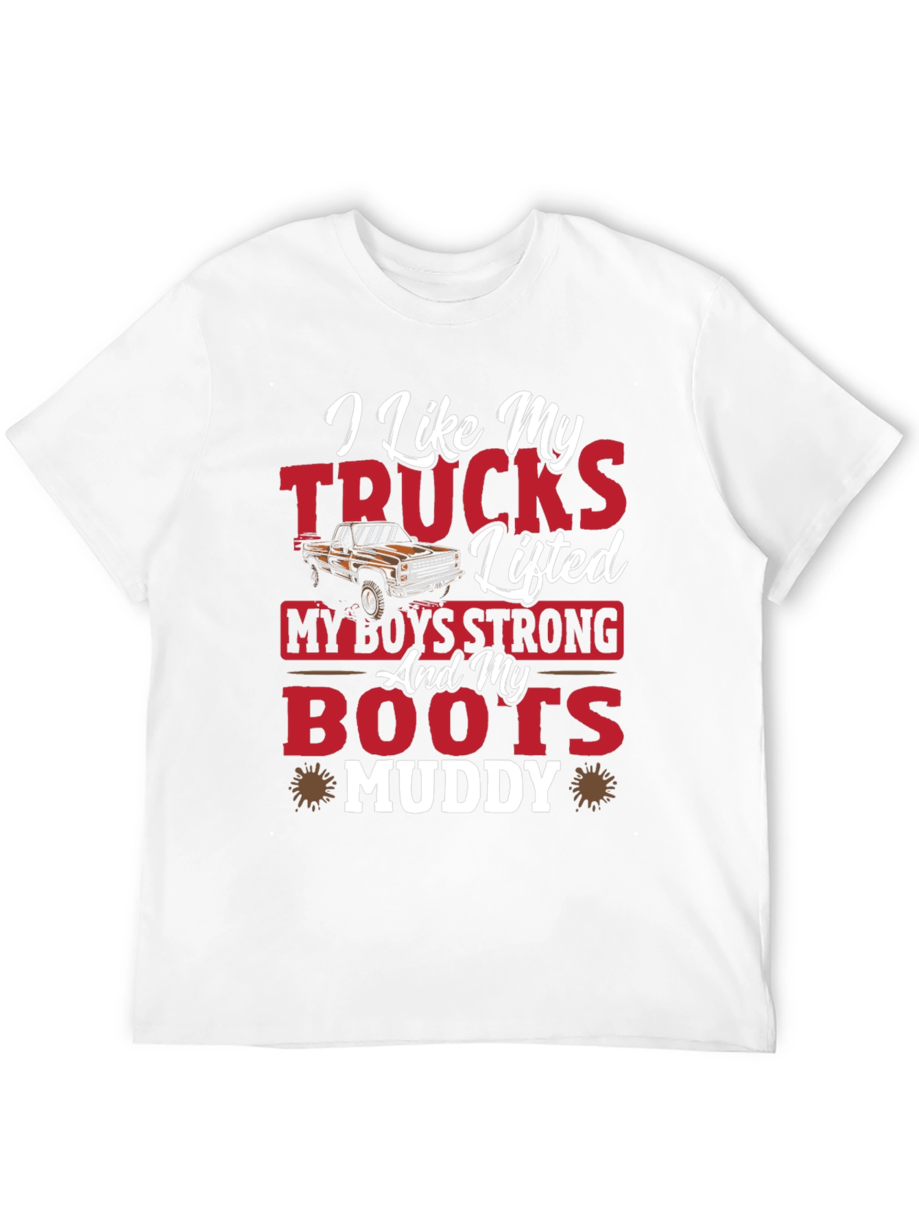 I Like My Trucks Lifted Graphic Tee