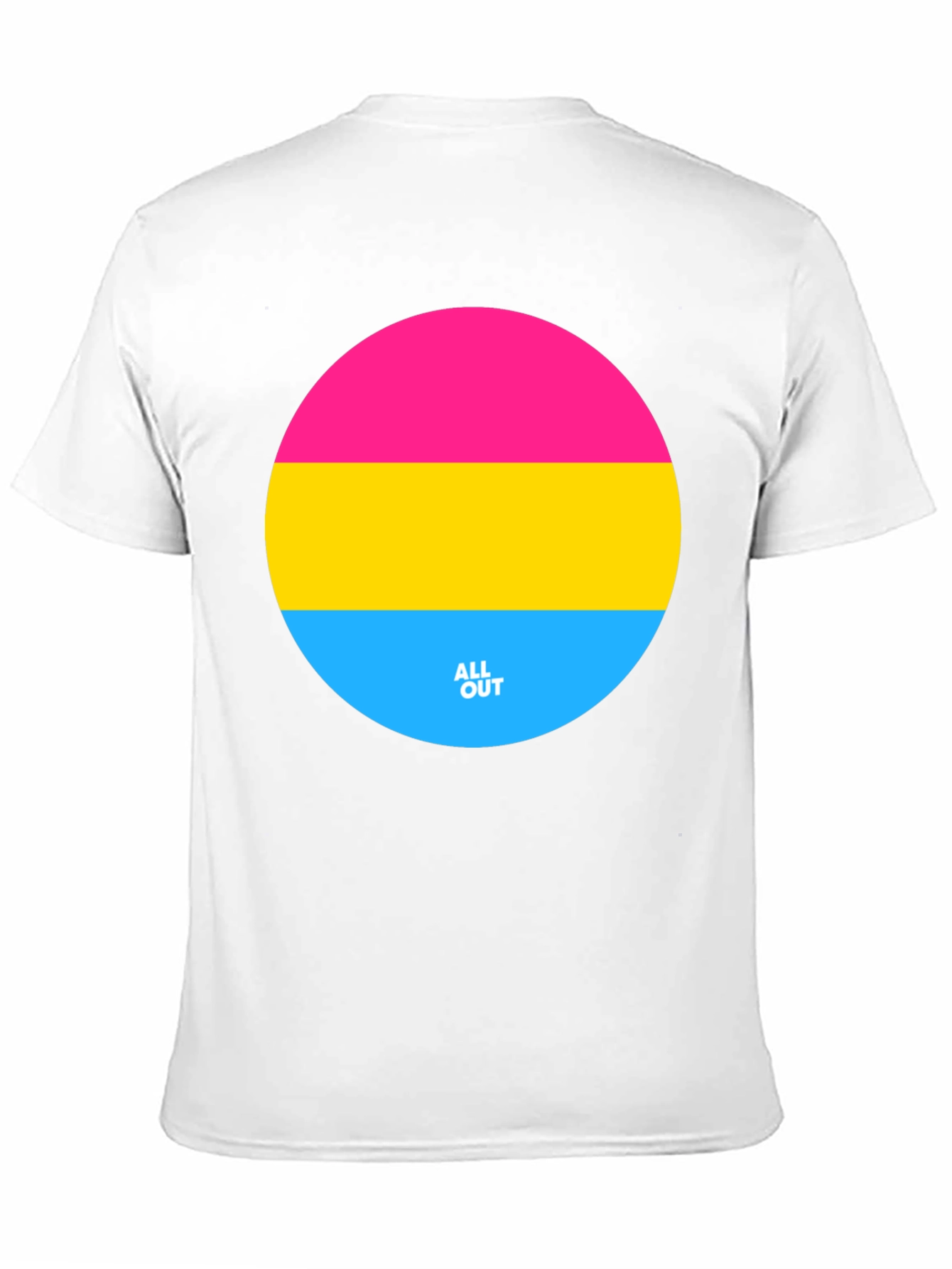 Pansexual Pride T-Shirt - All Out Design