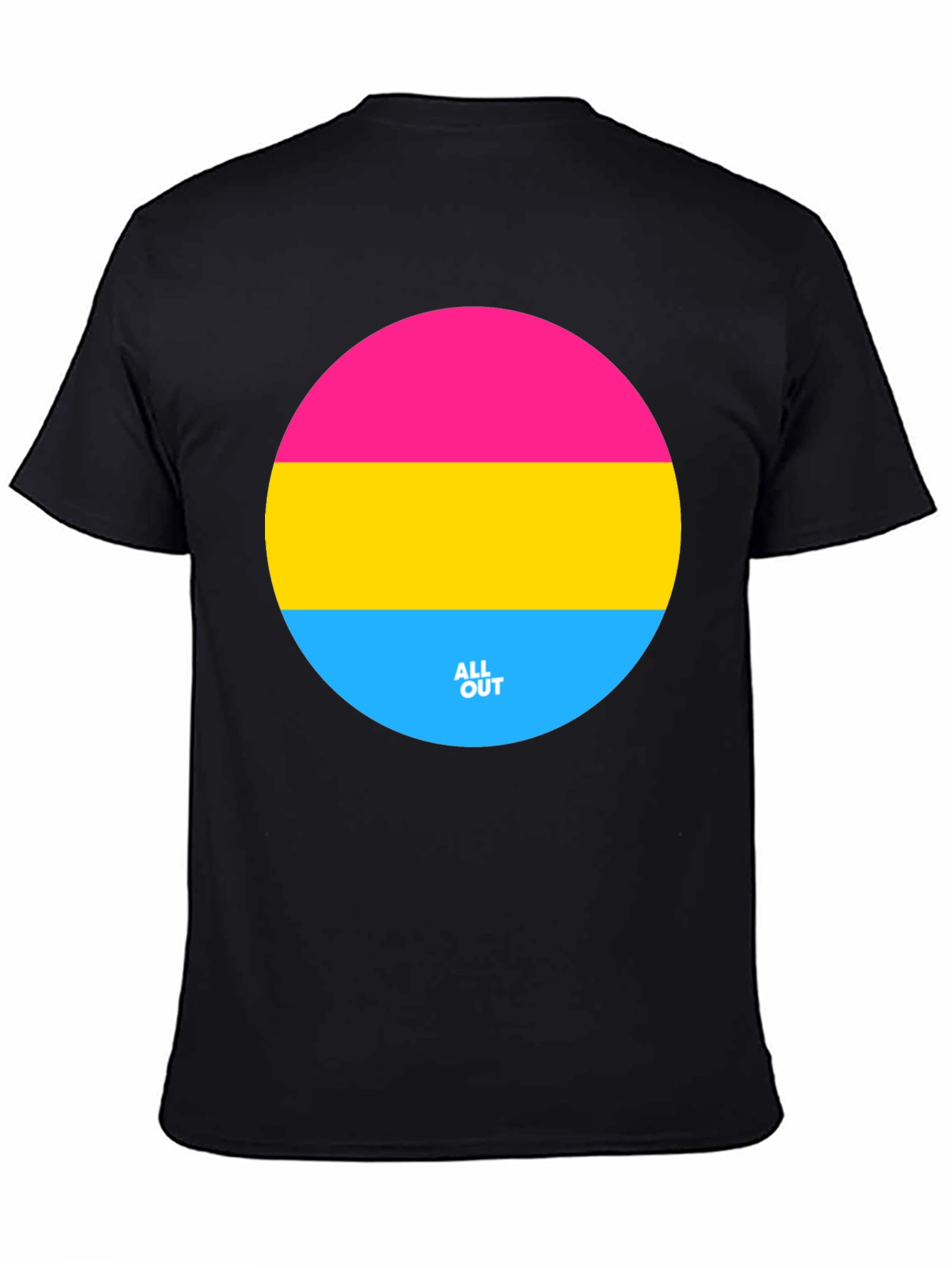 Pansexual Pride T-Shirt - All Out Design