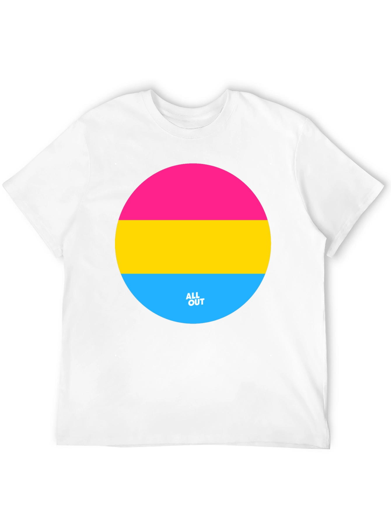 Pansexual Pride T-Shirt - All Out Design