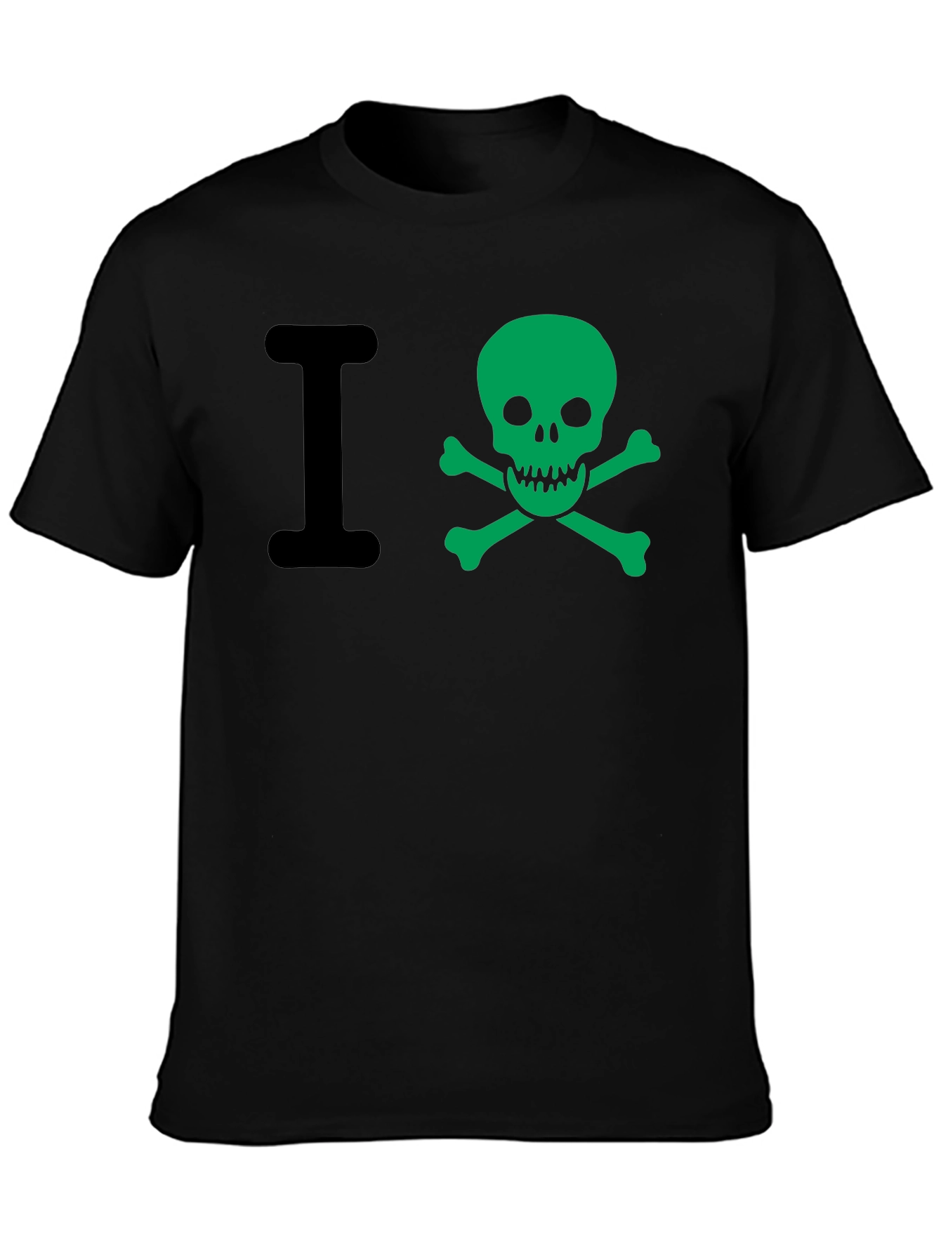 I Love Skull T-Shirt - Mens Graphic Tee