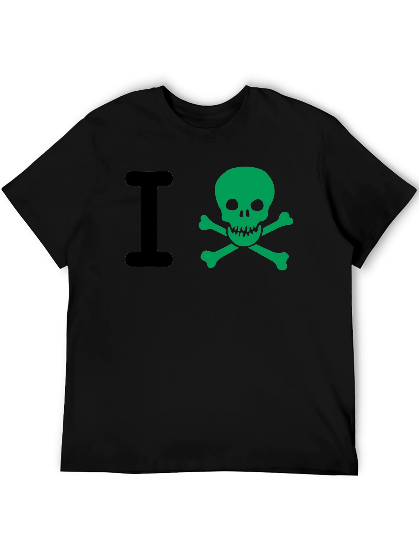I Love Skull T-Shirt - Mens Graphic Tee