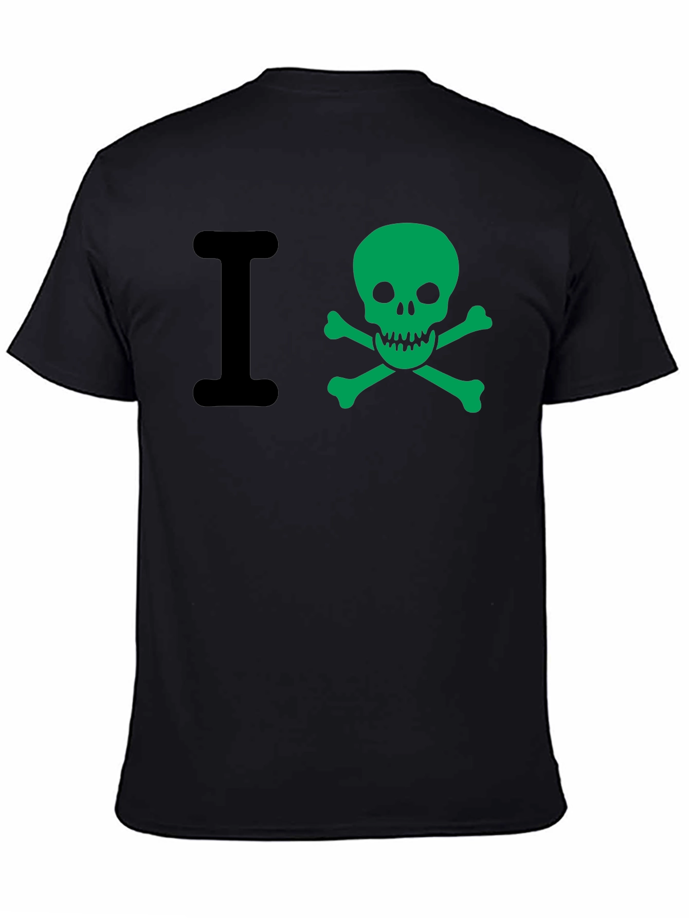 I Love Skull T-Shirt - Mens Graphic Tee