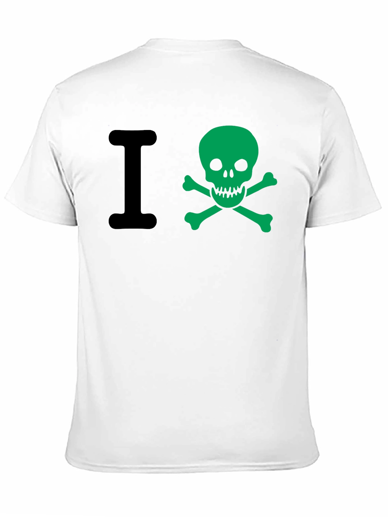 I Love Skull T-Shirt - Mens Graphic Tee